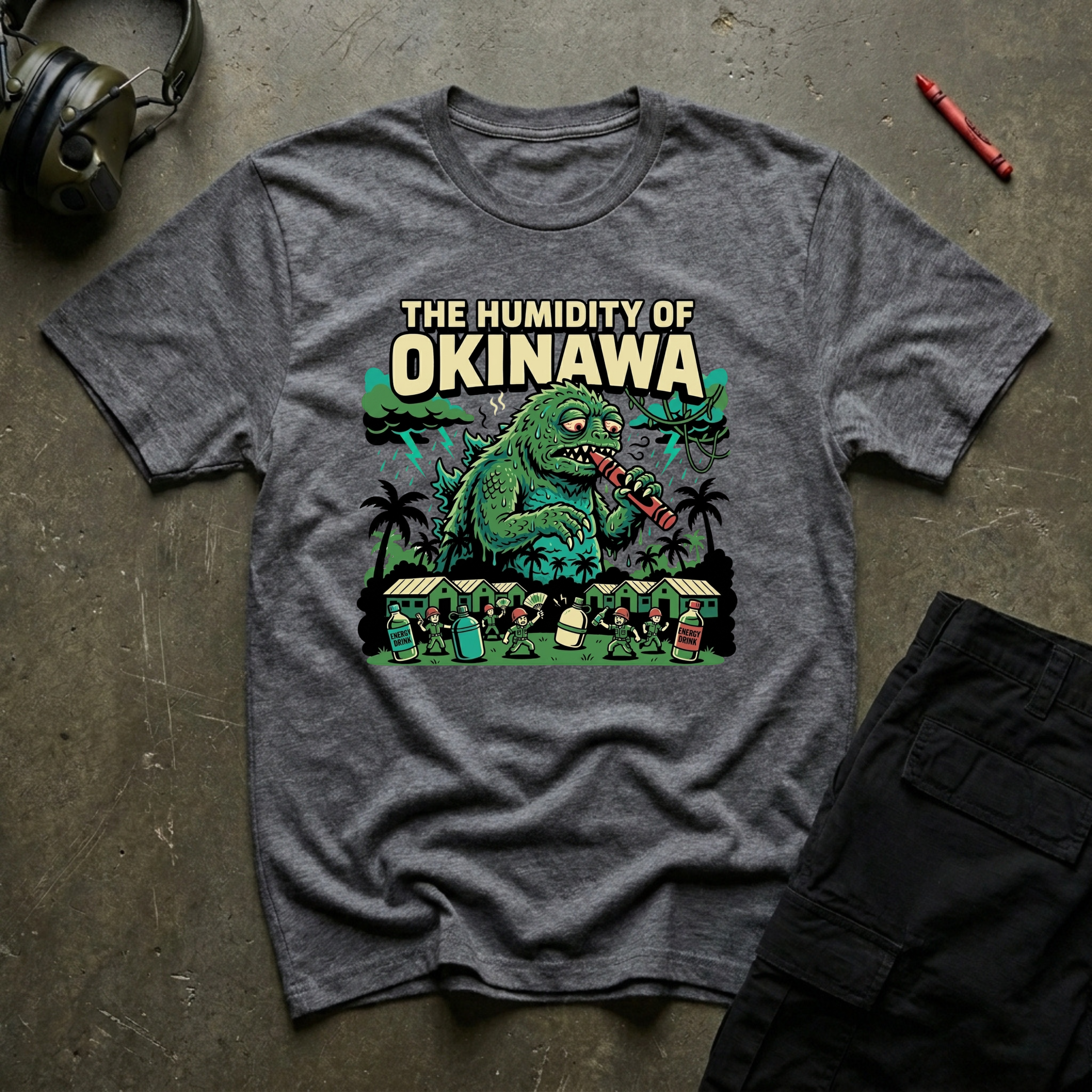 Okinawa Humidity Two - Premium T-Shirt