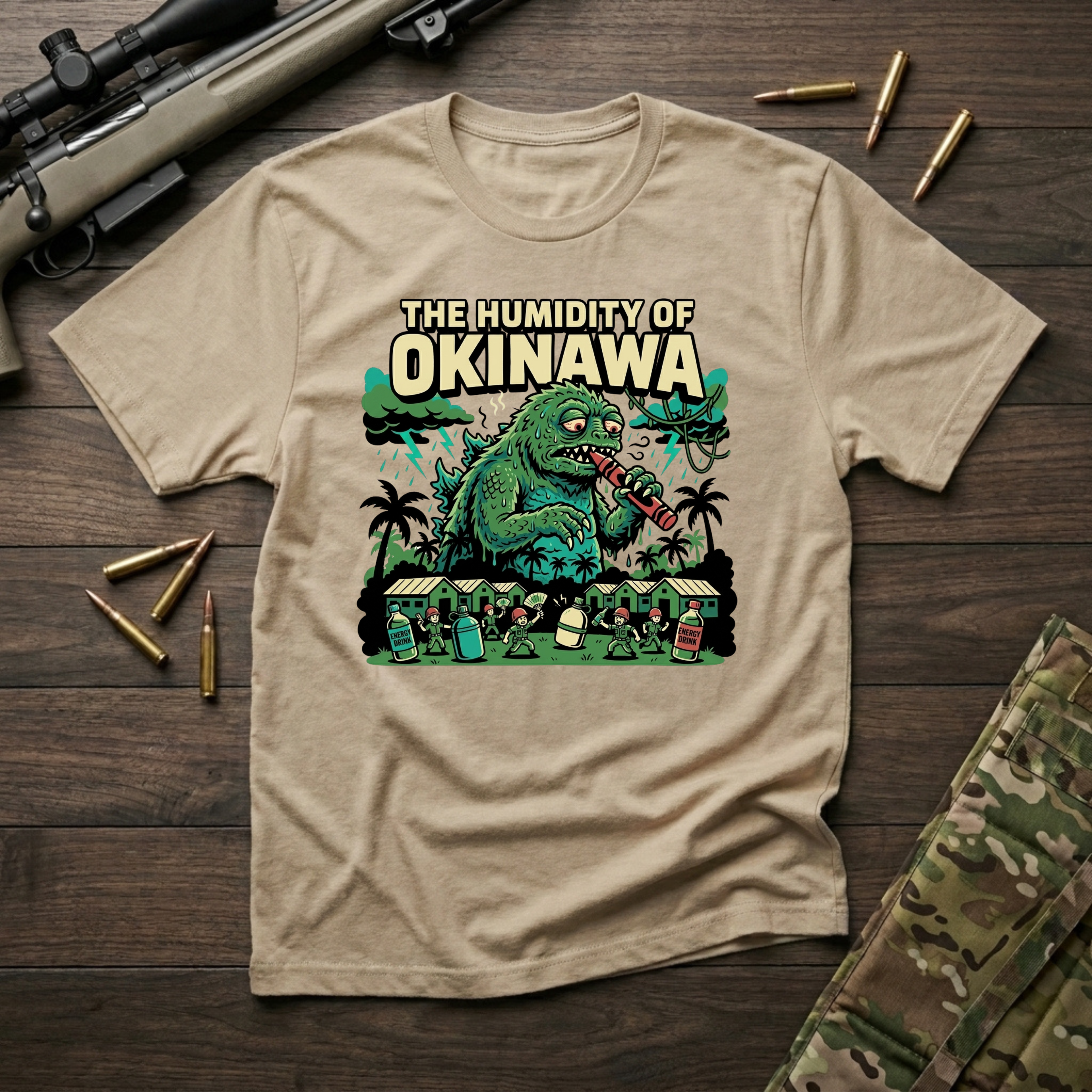 Okinawa Humidity Two - Premium T-Shirt