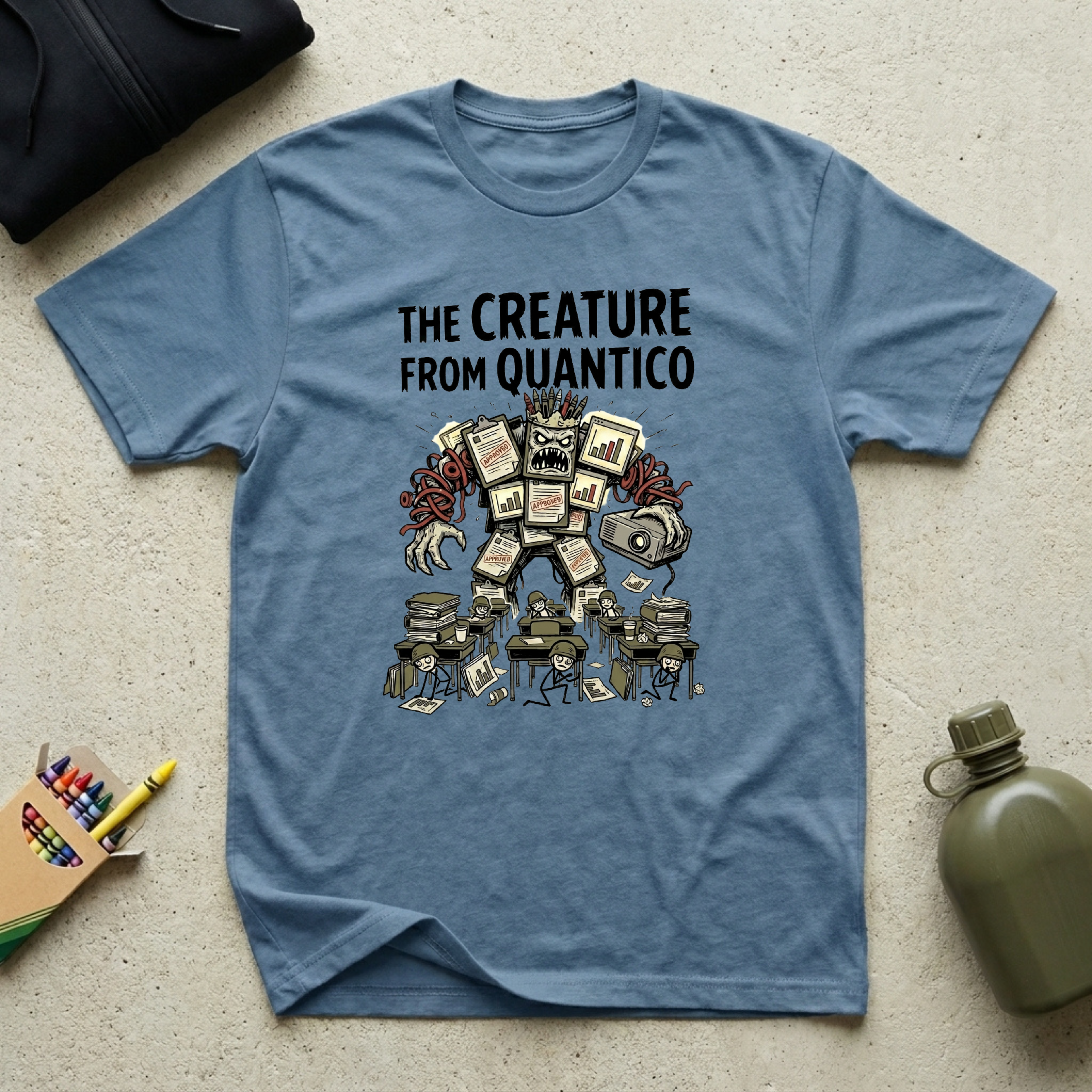 Quantico PowerPoint Warrior - Premium T-Shirt