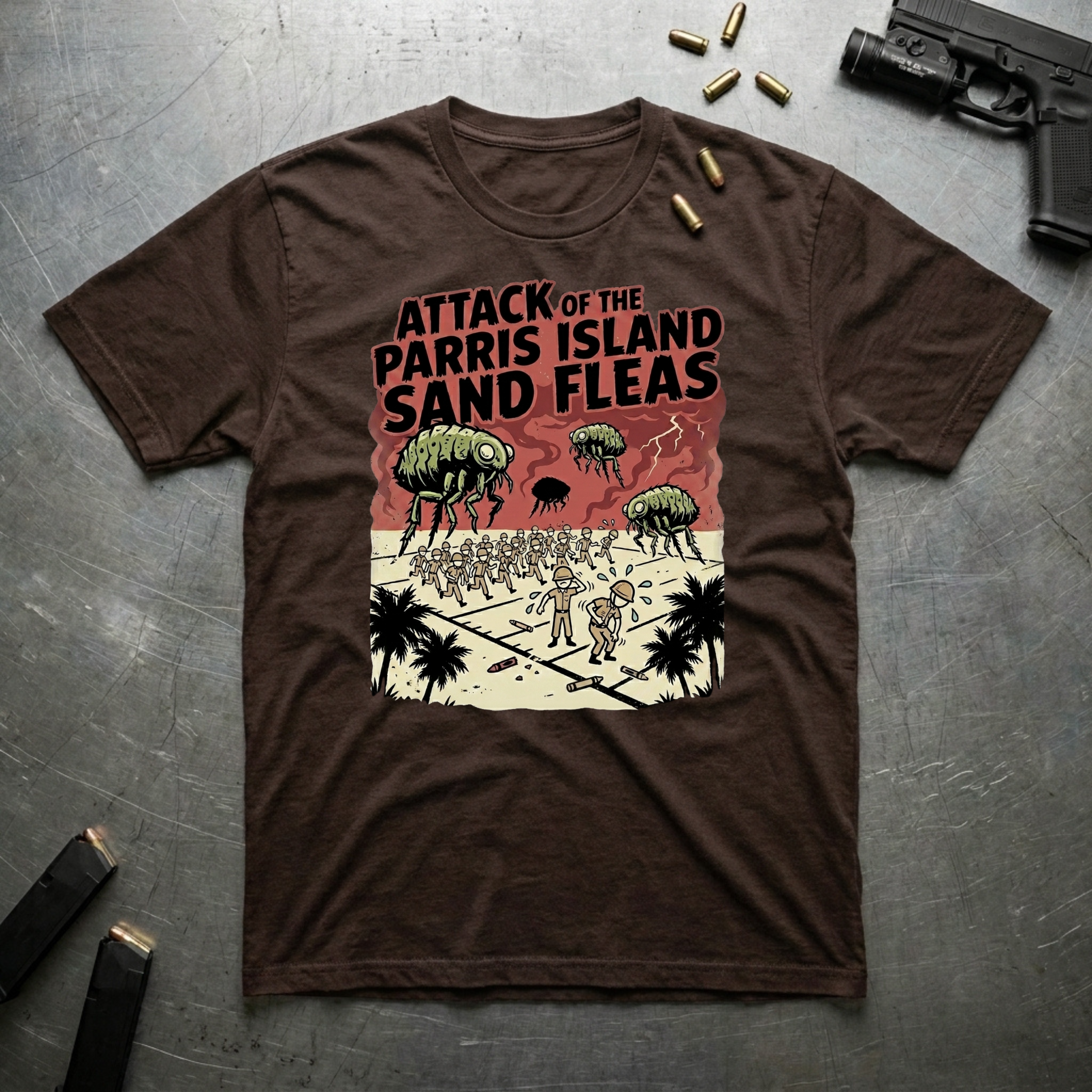 Sand Flea Actual - Premium T-Shirt