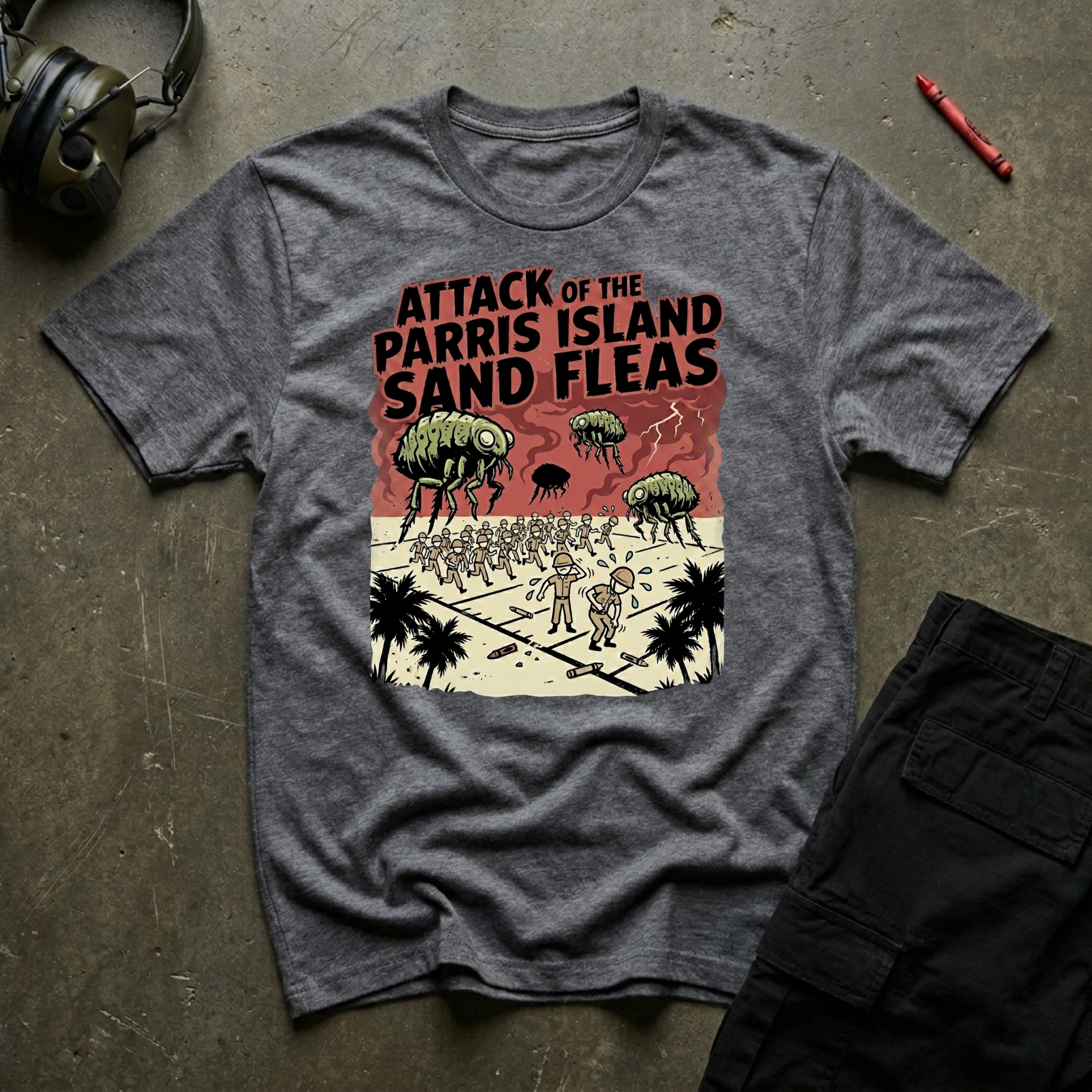 Sand Flea Actual - Premium T-Shirt