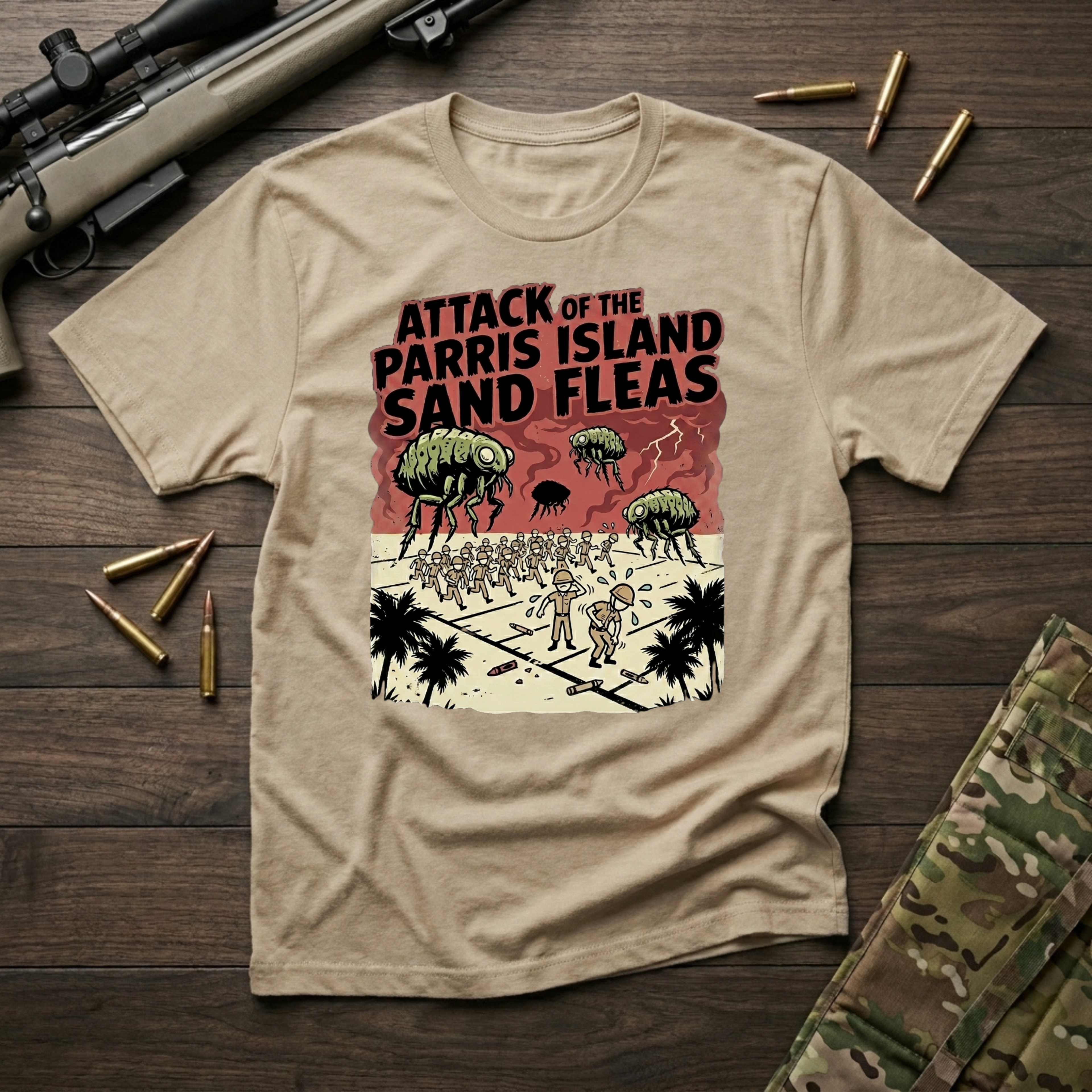 Sand Flea Actual - Premium T-Shirt