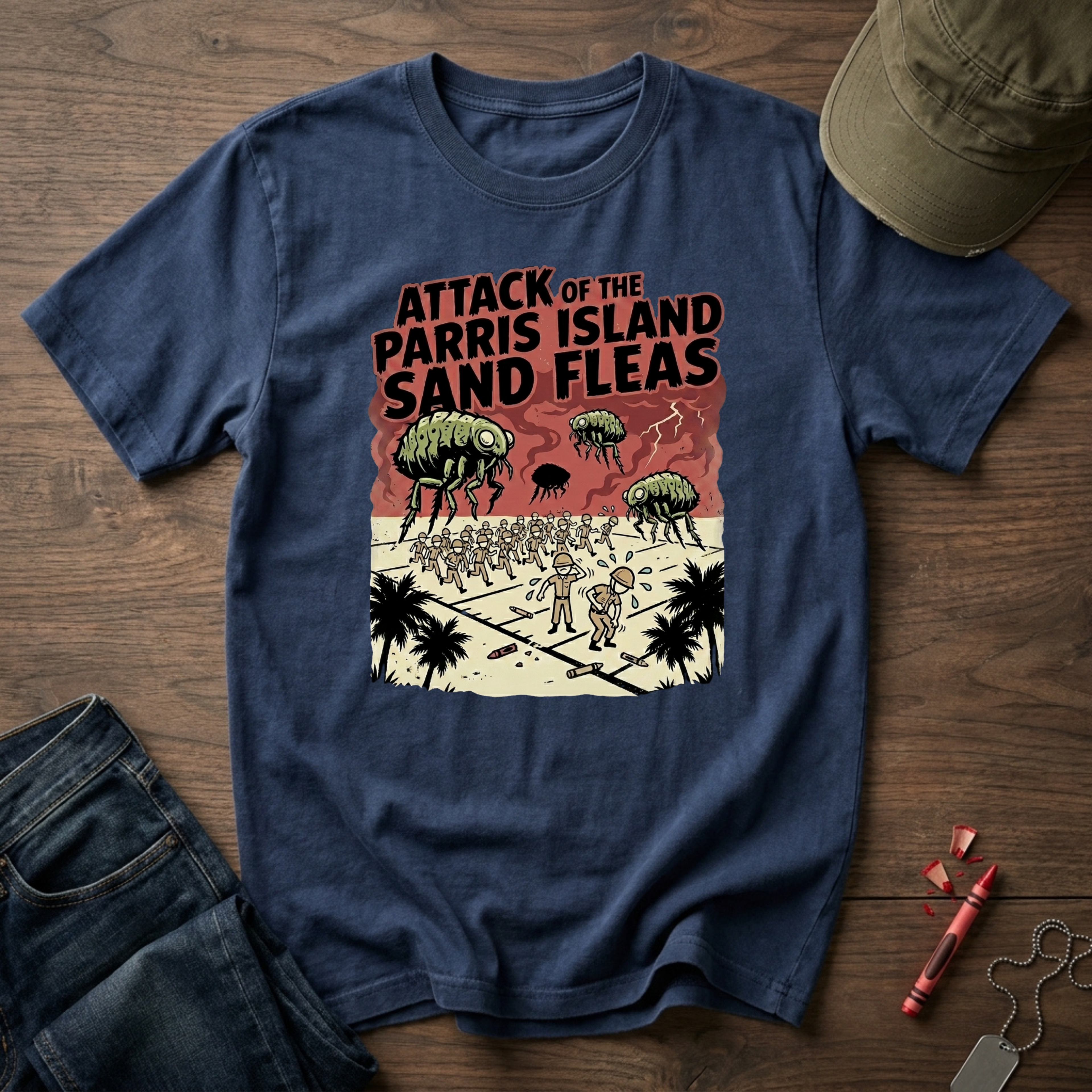 Sand Flea Actual - Premium T-Shirt