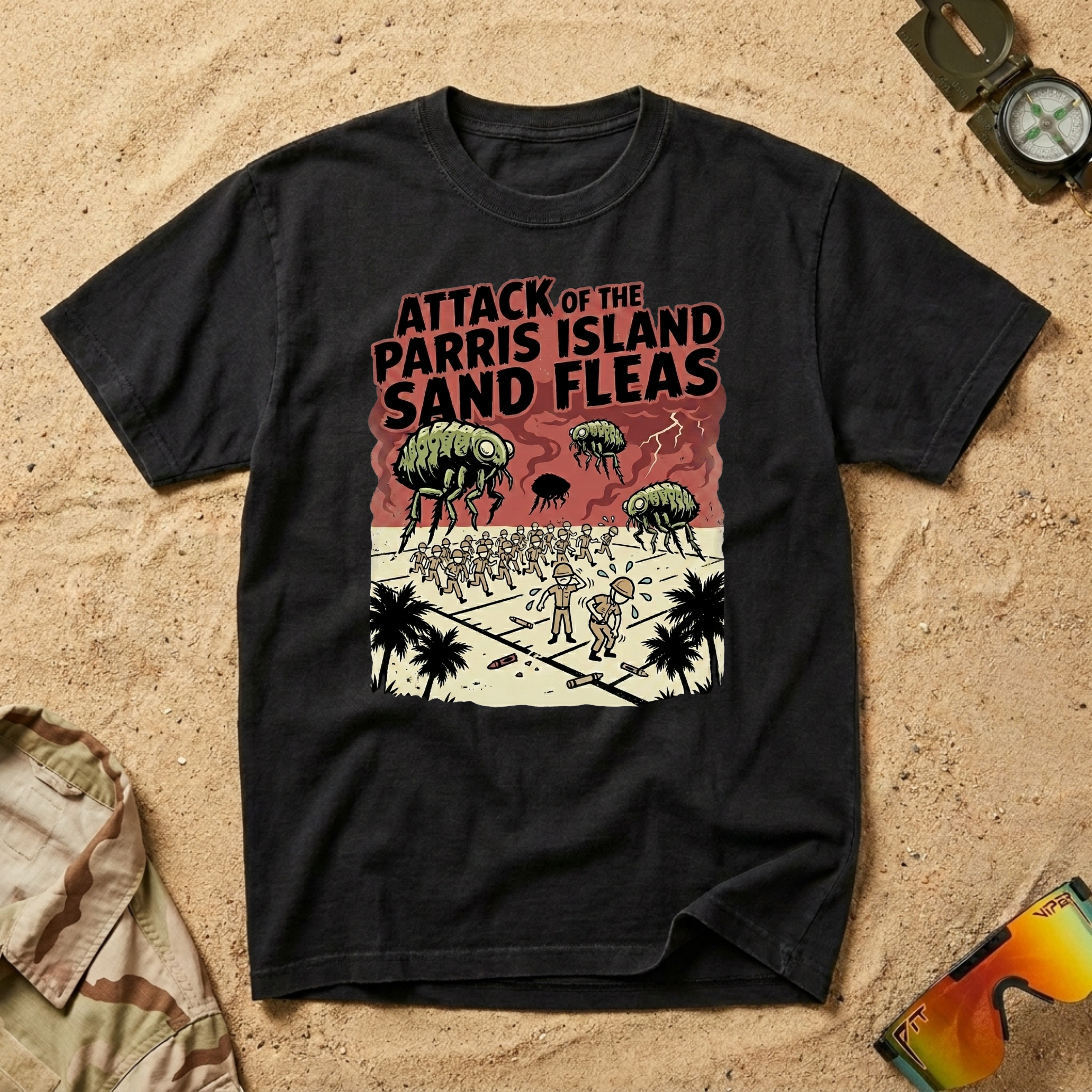 Sand Flea Actual - Premium T-Shirt