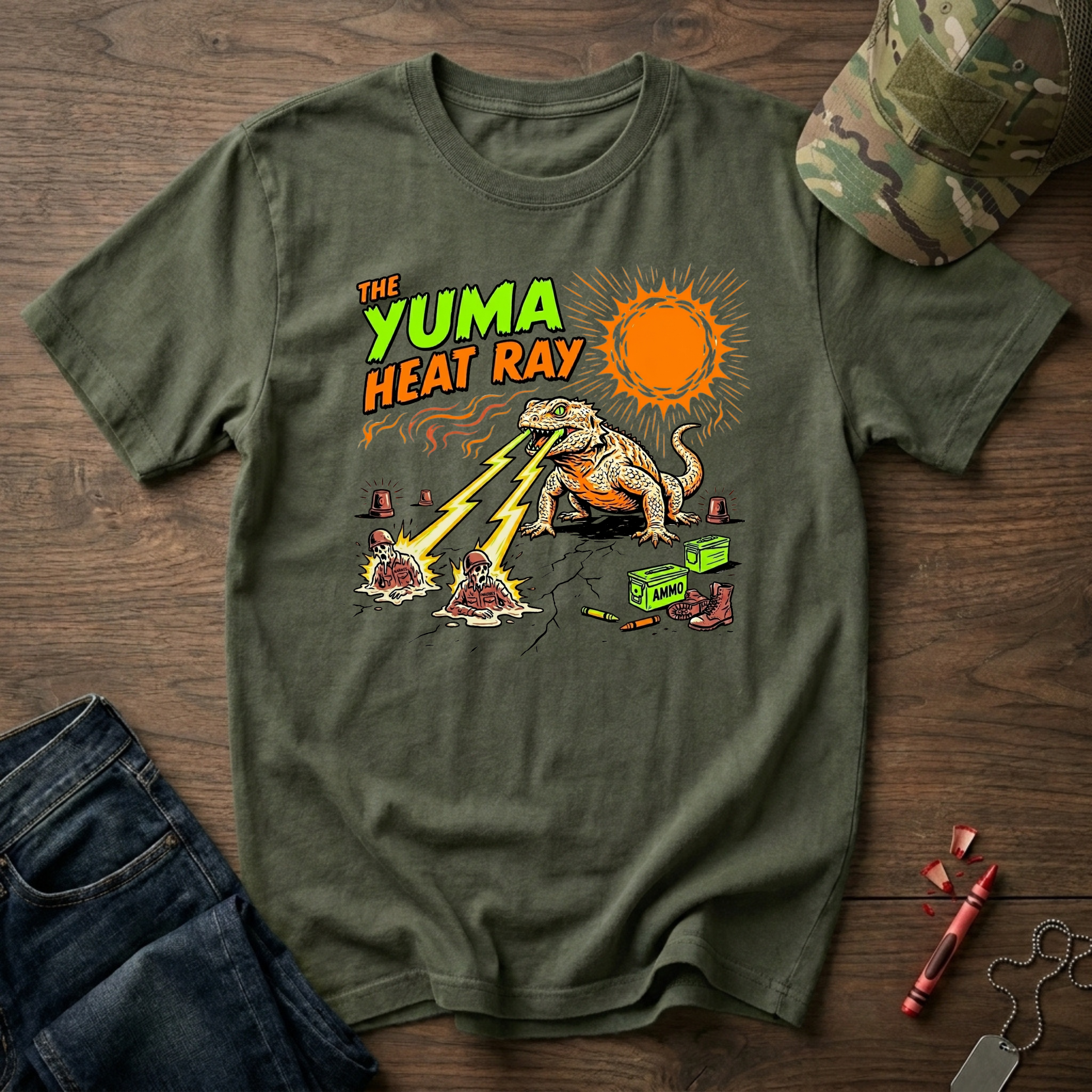 Yuma Heat Ray - Premium T-Shirt