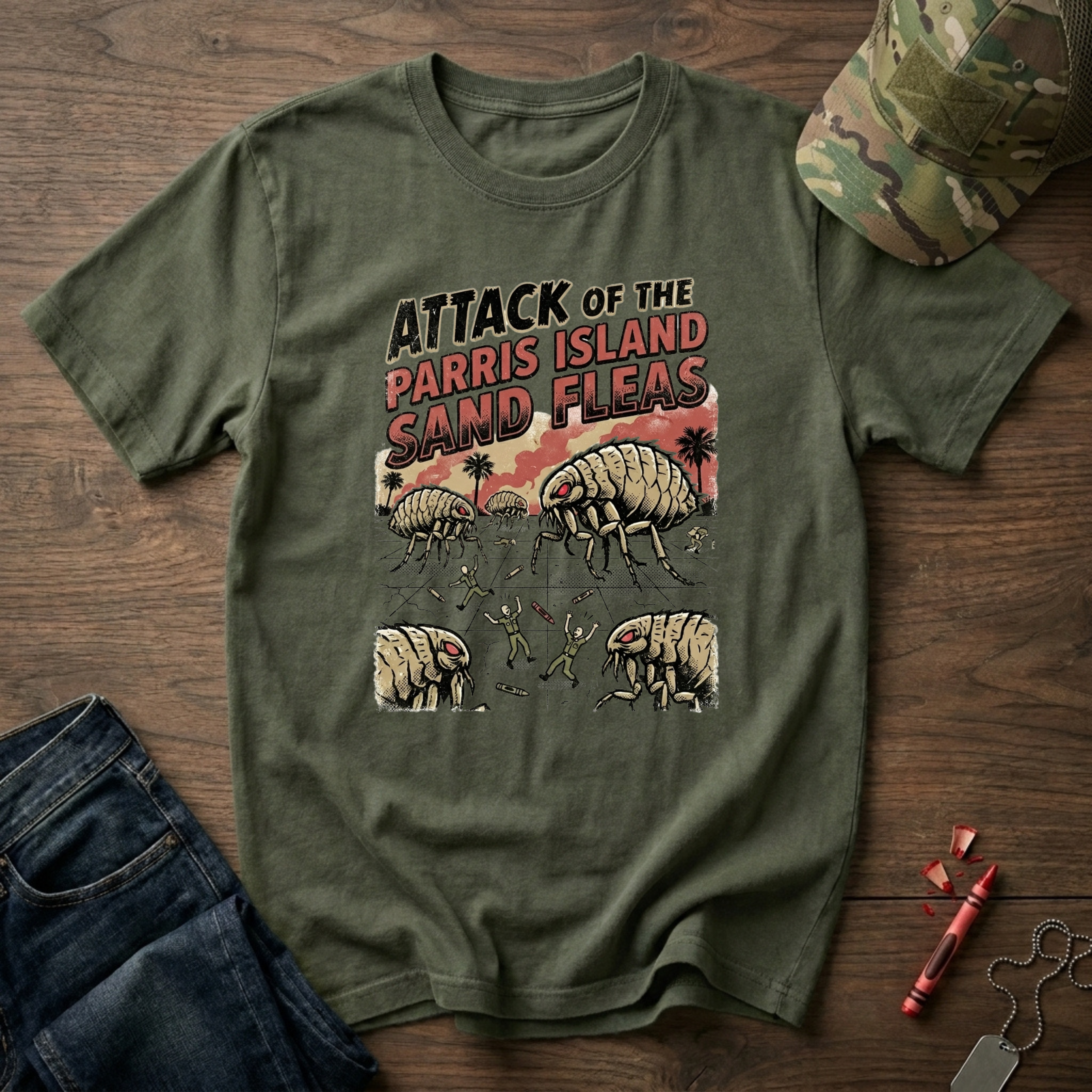 Sand Flea Six - Premium T-Shirt