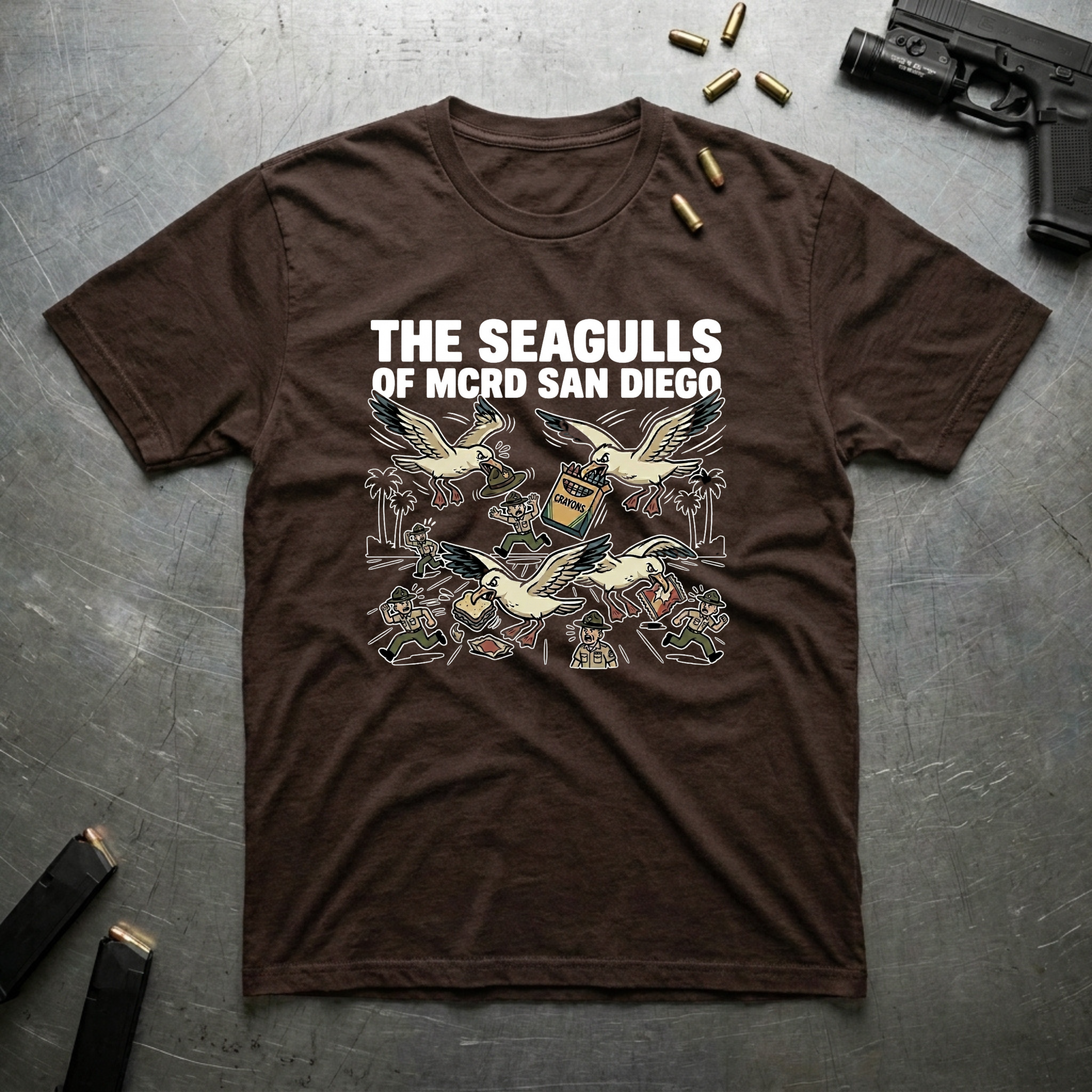 MCRD Seagulls - Premium T-Shirt