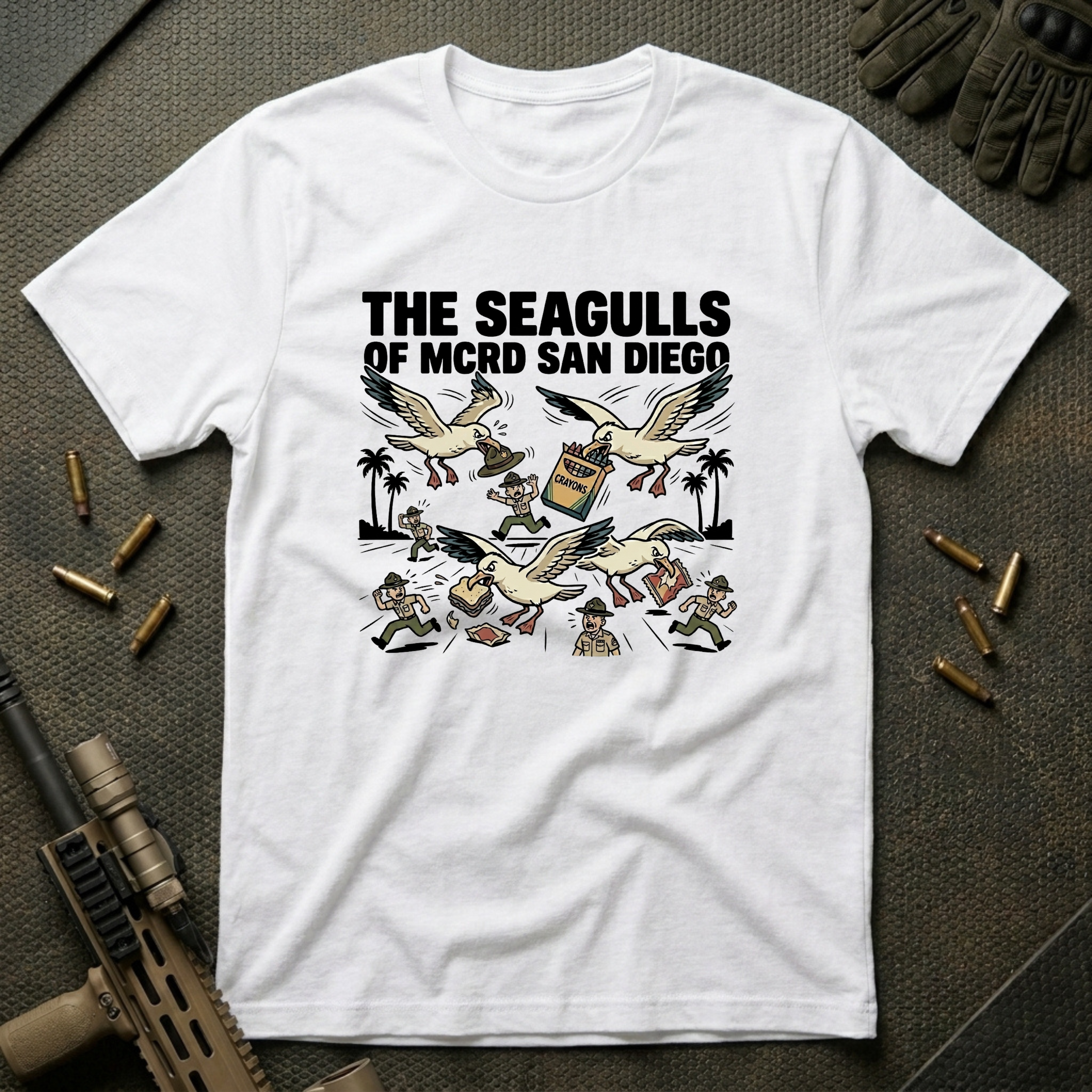 MCRD Seagulls - Premium T-Shirt