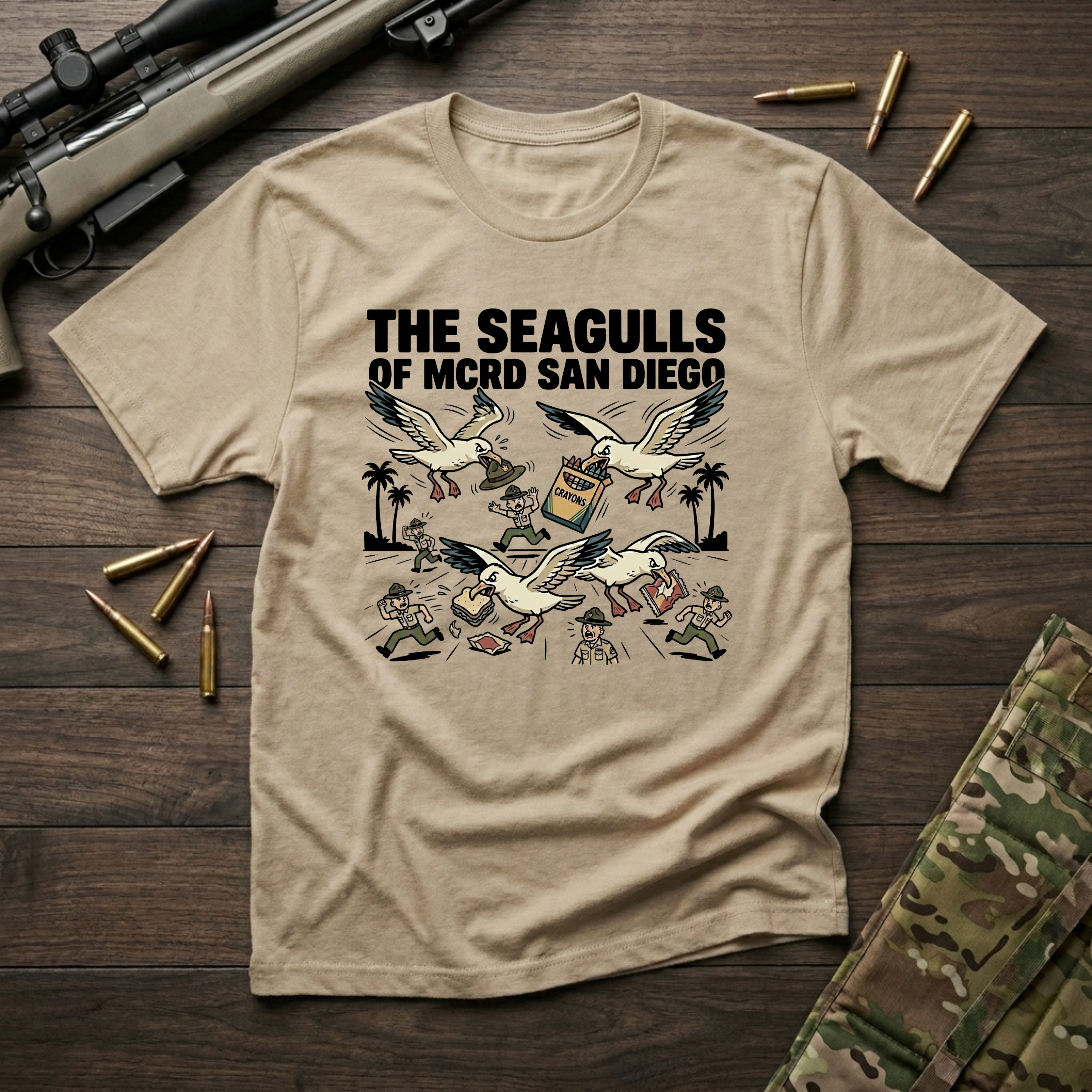 MCRD Seagulls - Premium T-Shirt
