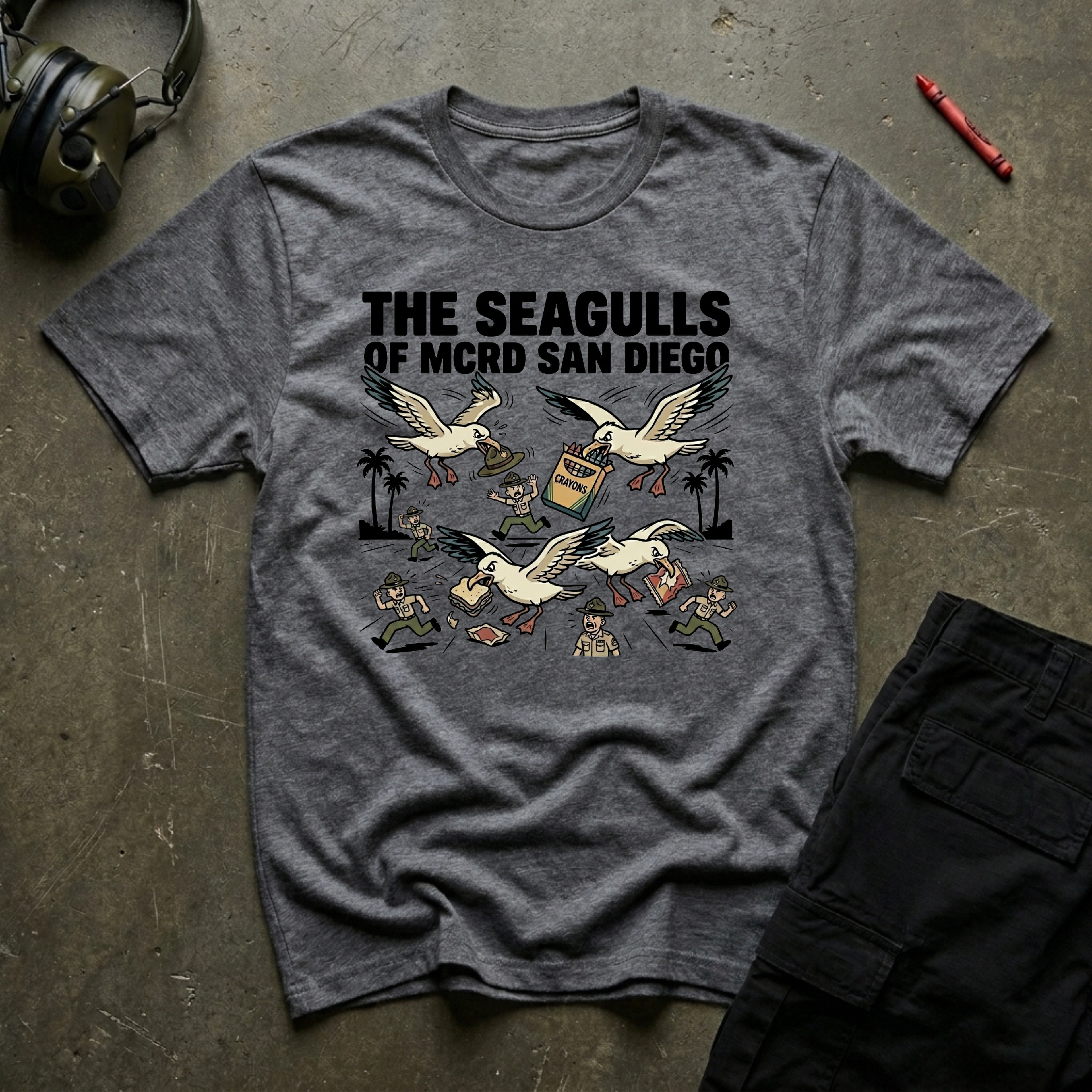 MCRD Seagulls - Premium T-Shirt