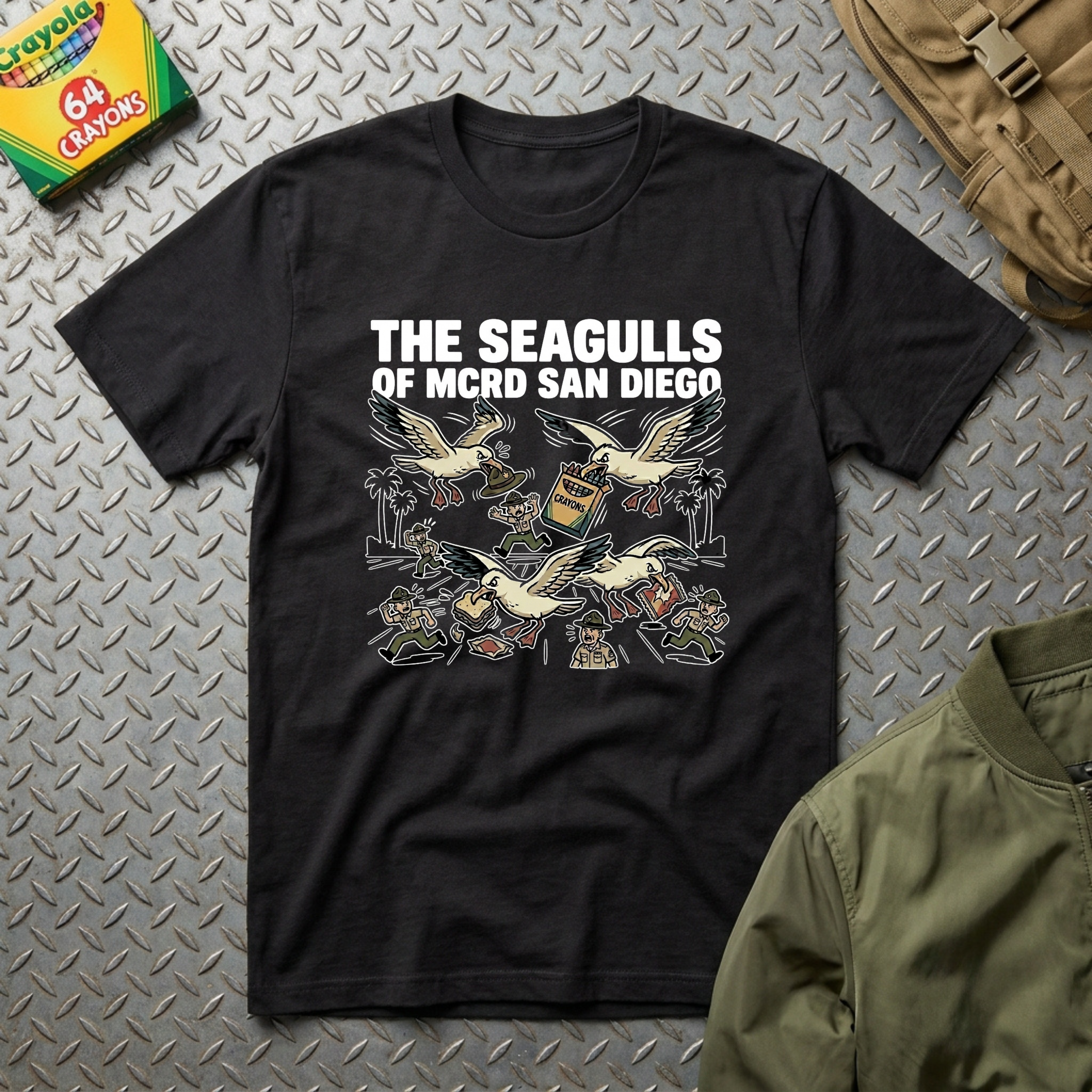 MCRD Seagulls - Premium T-Shirt