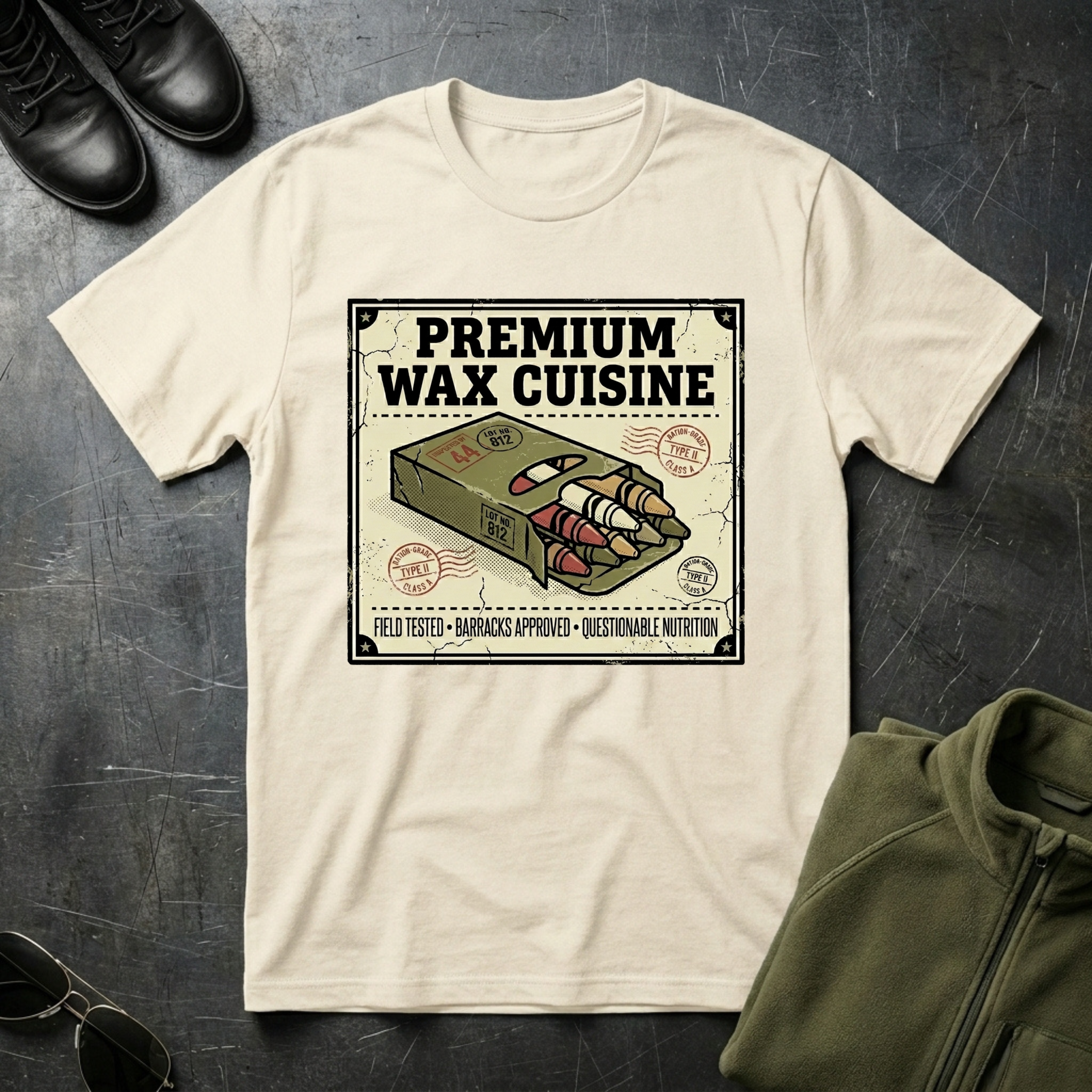 Premium Wax Stamp - Premium T-Shirt