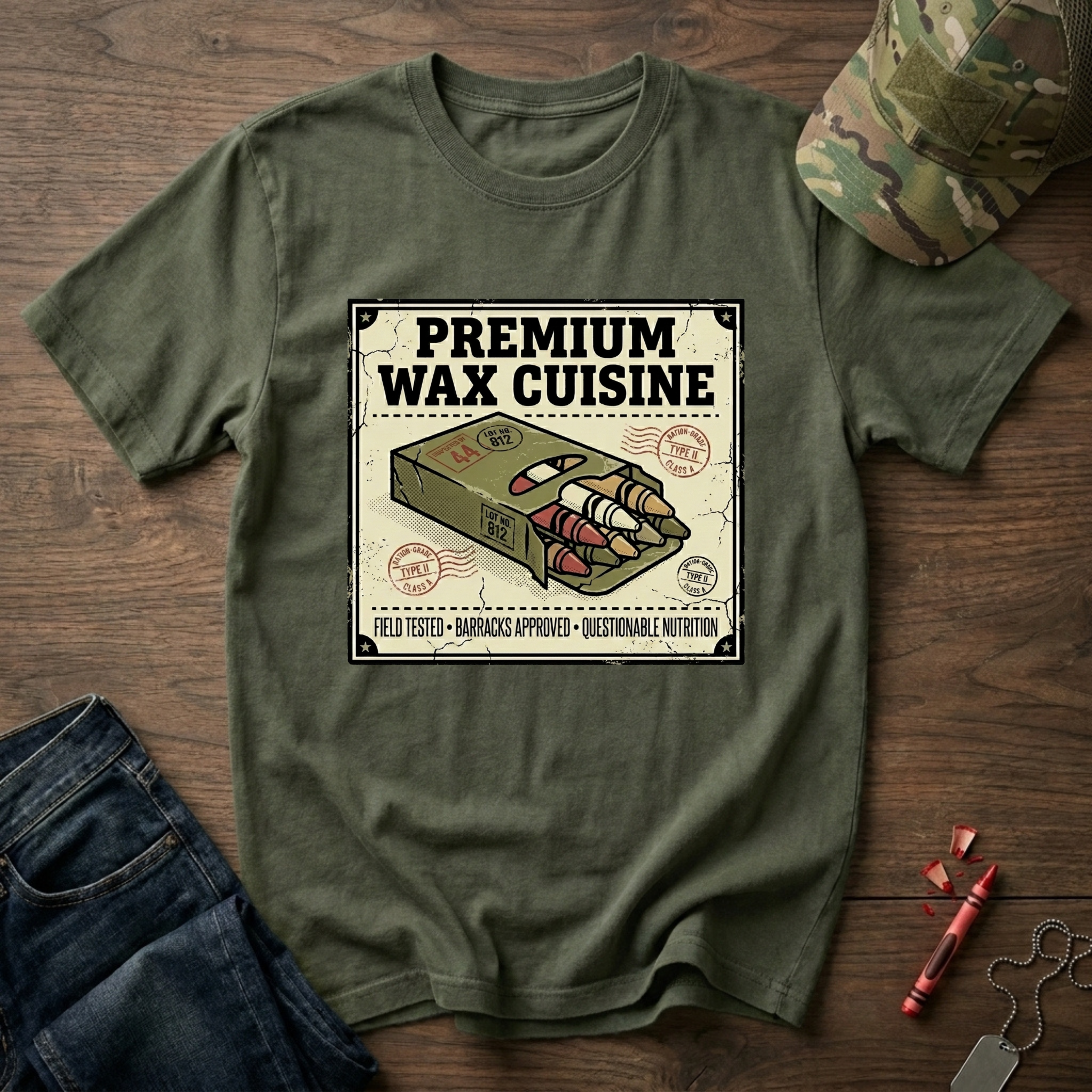 Premium Wax Stamp - Premium T-Shirt