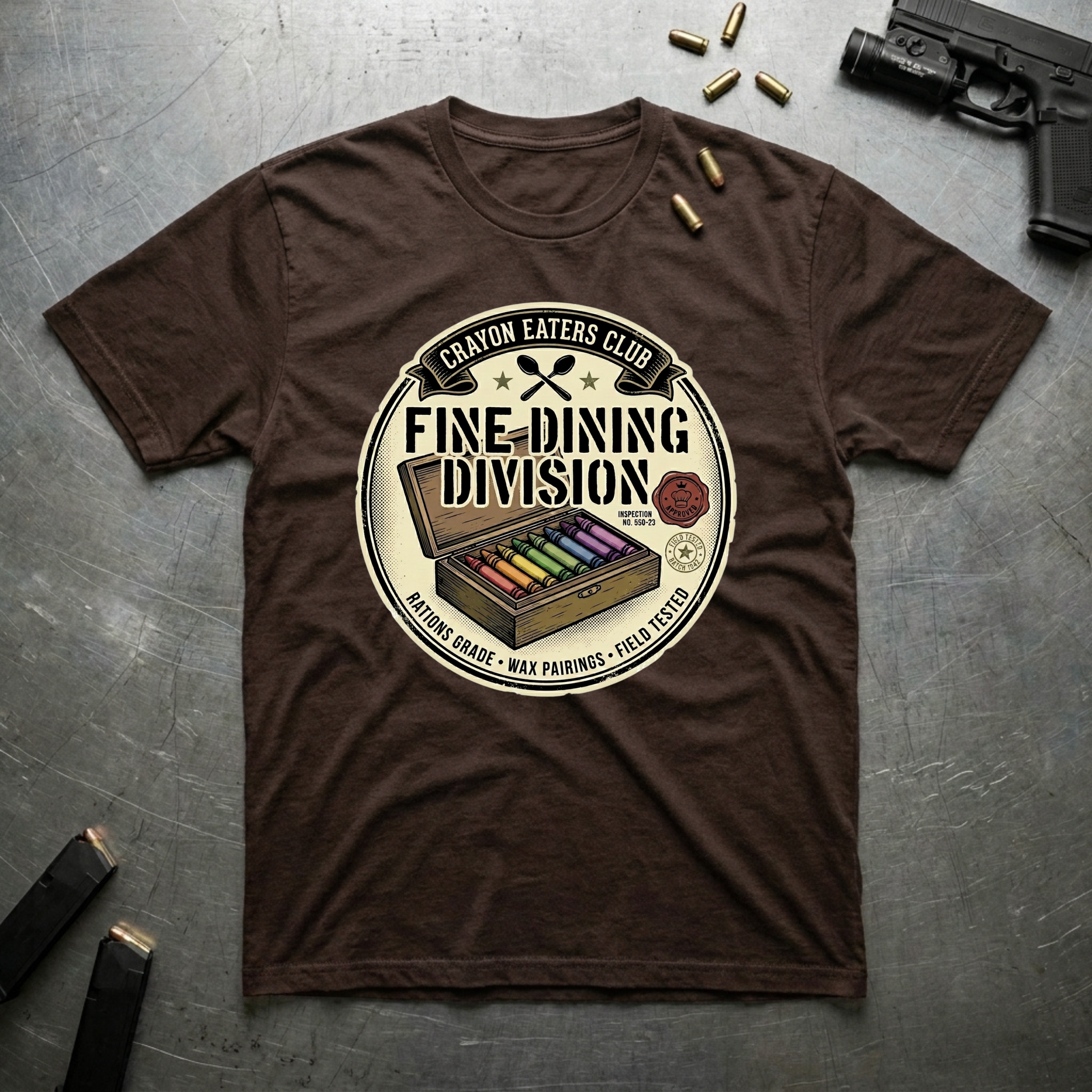 Imported Box of Crayons - Premium T-Shirt