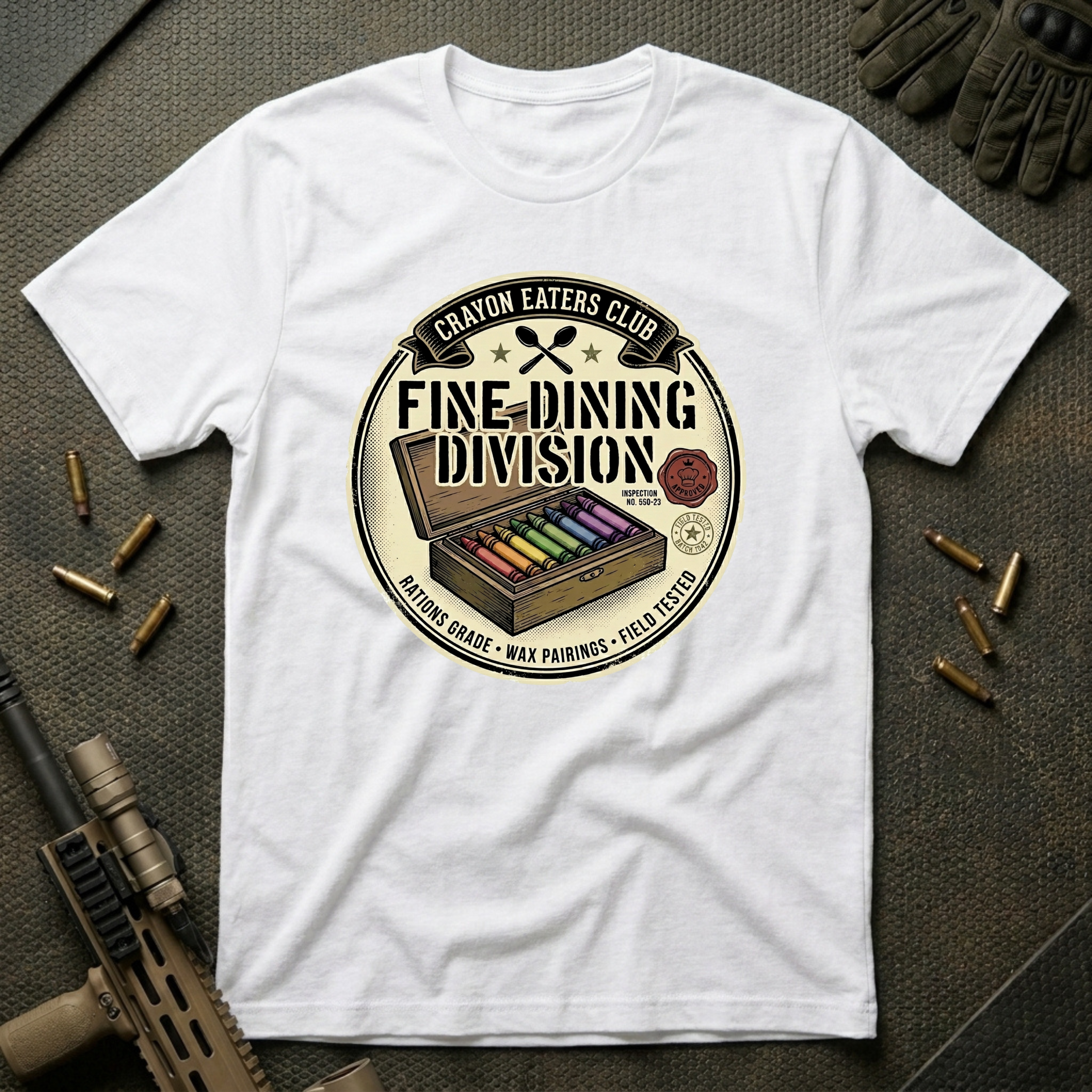 Imported Box of Crayons - Premium T-Shirt