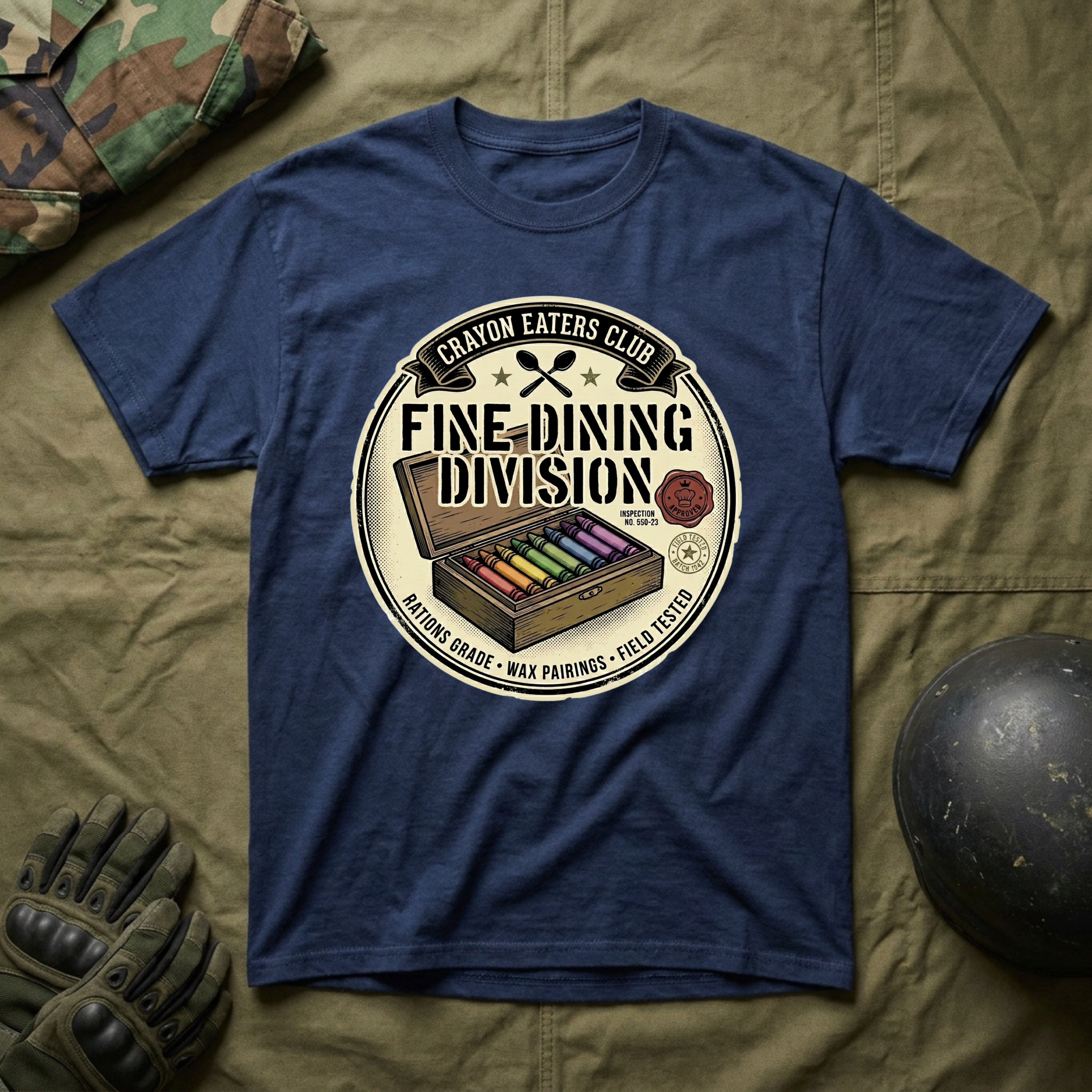 Imported Box of Crayons - Premium T-Shirt