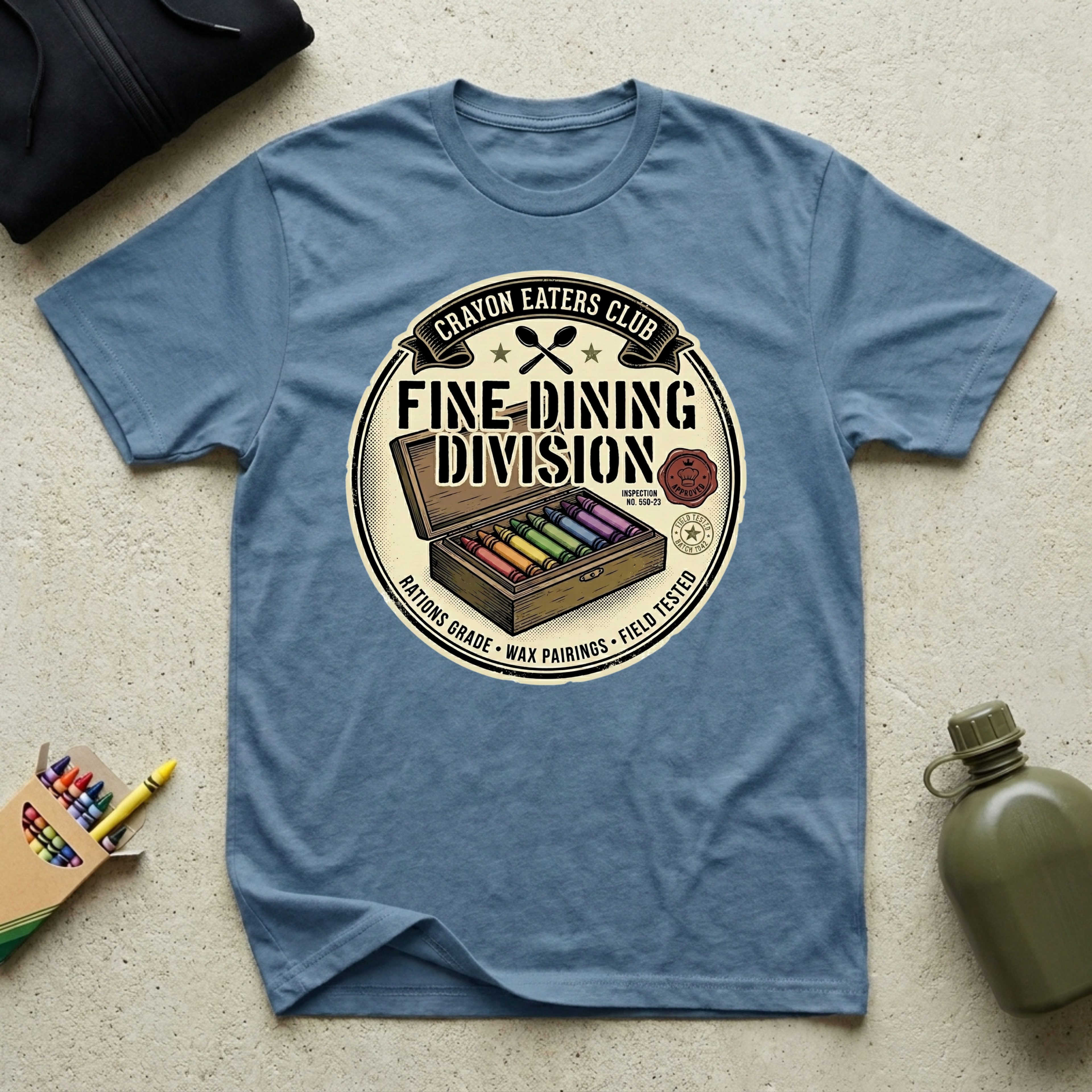 Imported Box of Crayons - Premium T-Shirt