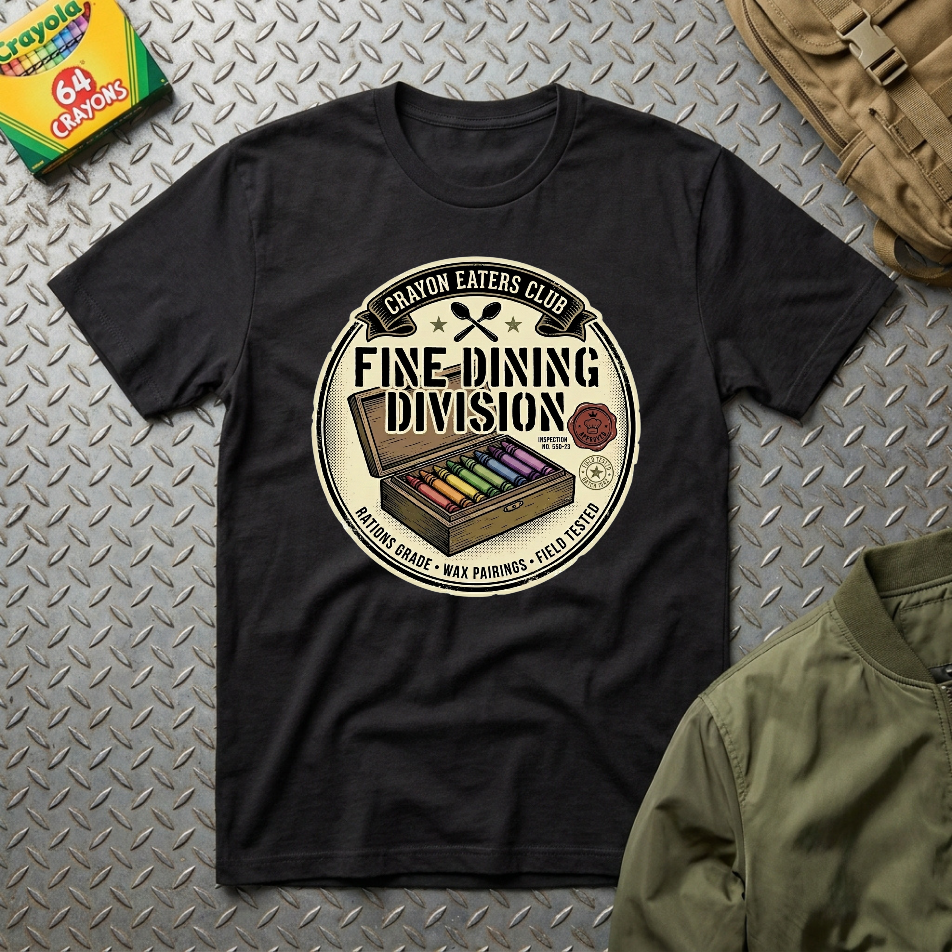Imported Box of Crayons - Premium T-Shirt