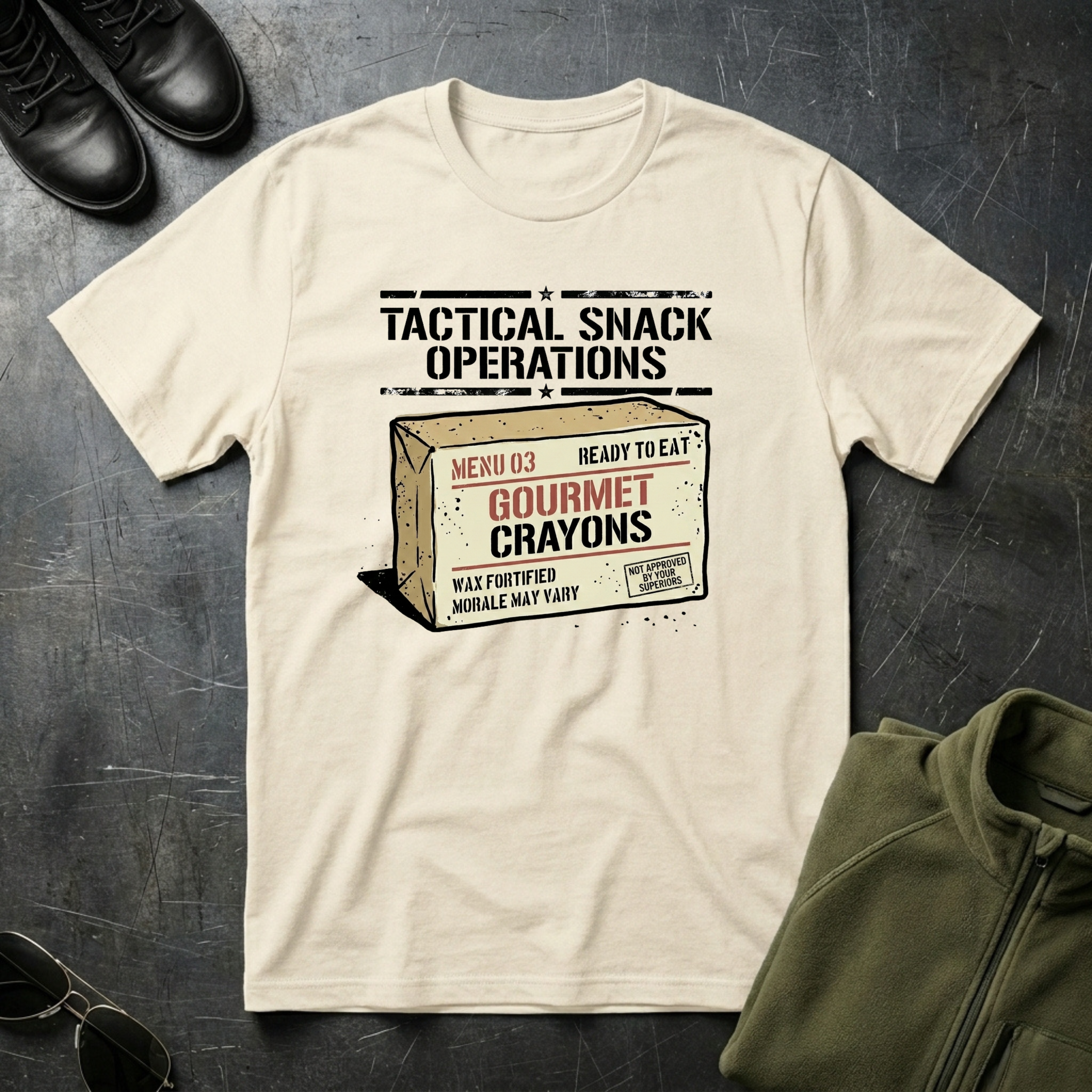 Crayon Rations - Premium T-Shirt