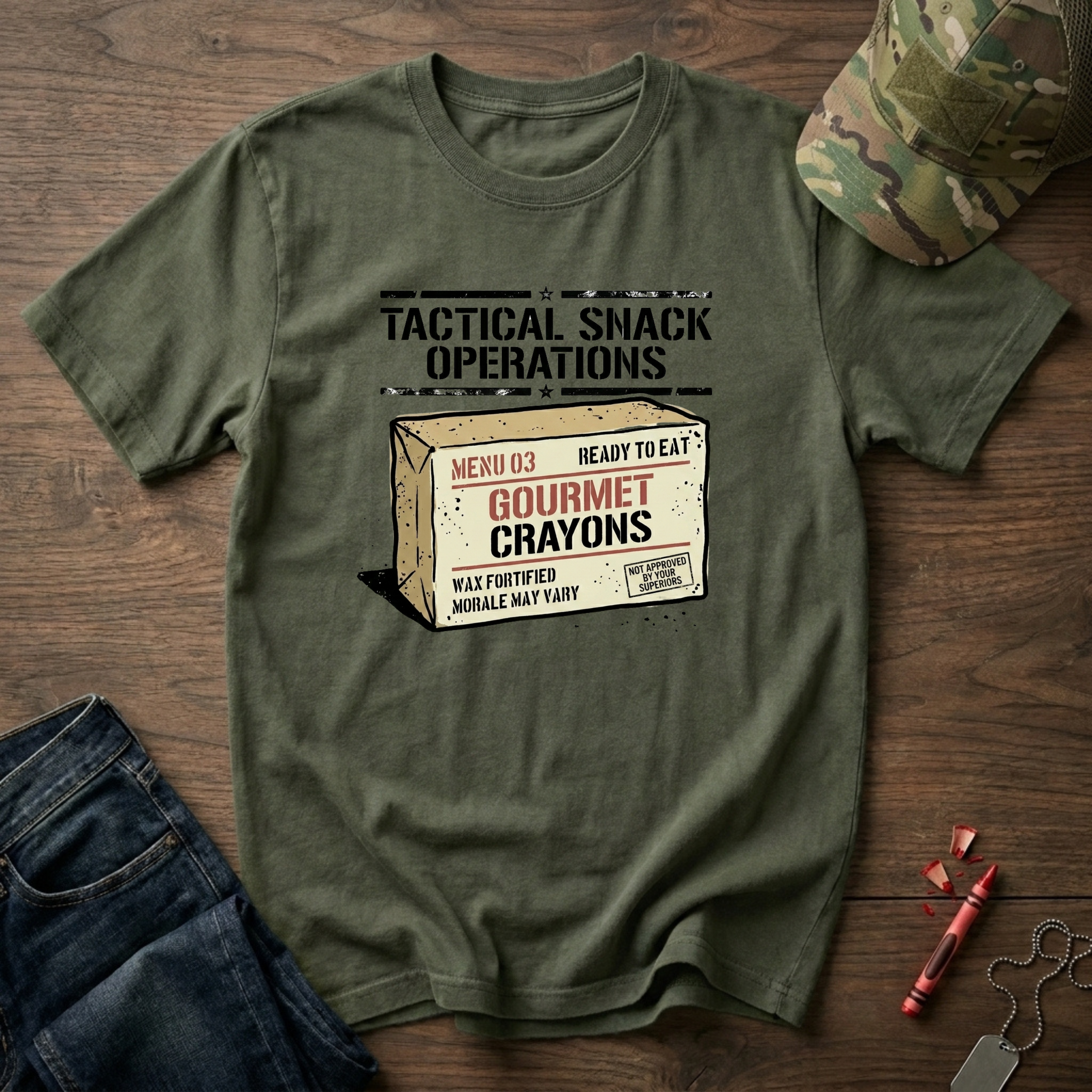 Crayon Rations - Premium T-Shirt