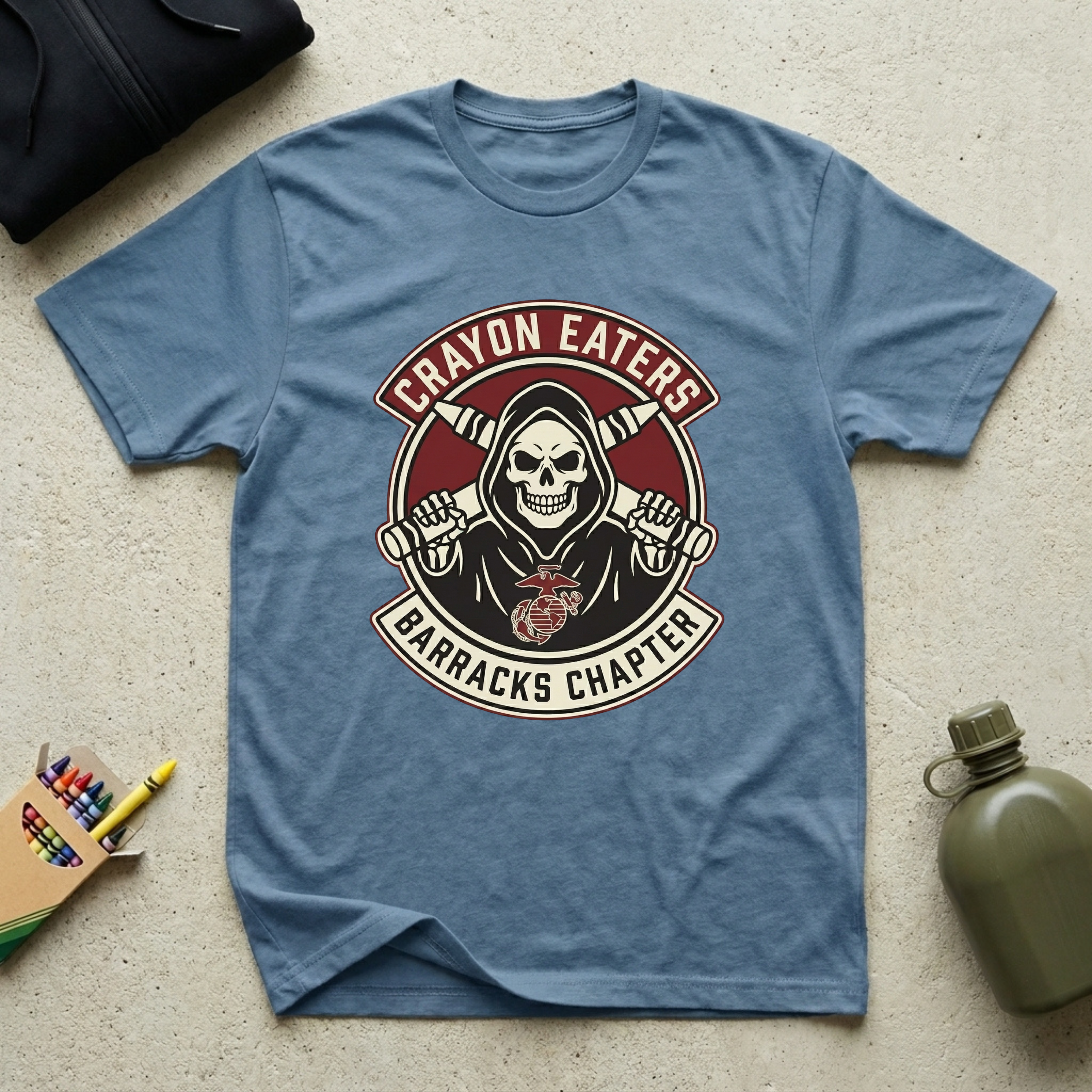 Barracks Chapter Club Insignia - Premium T-Shirt