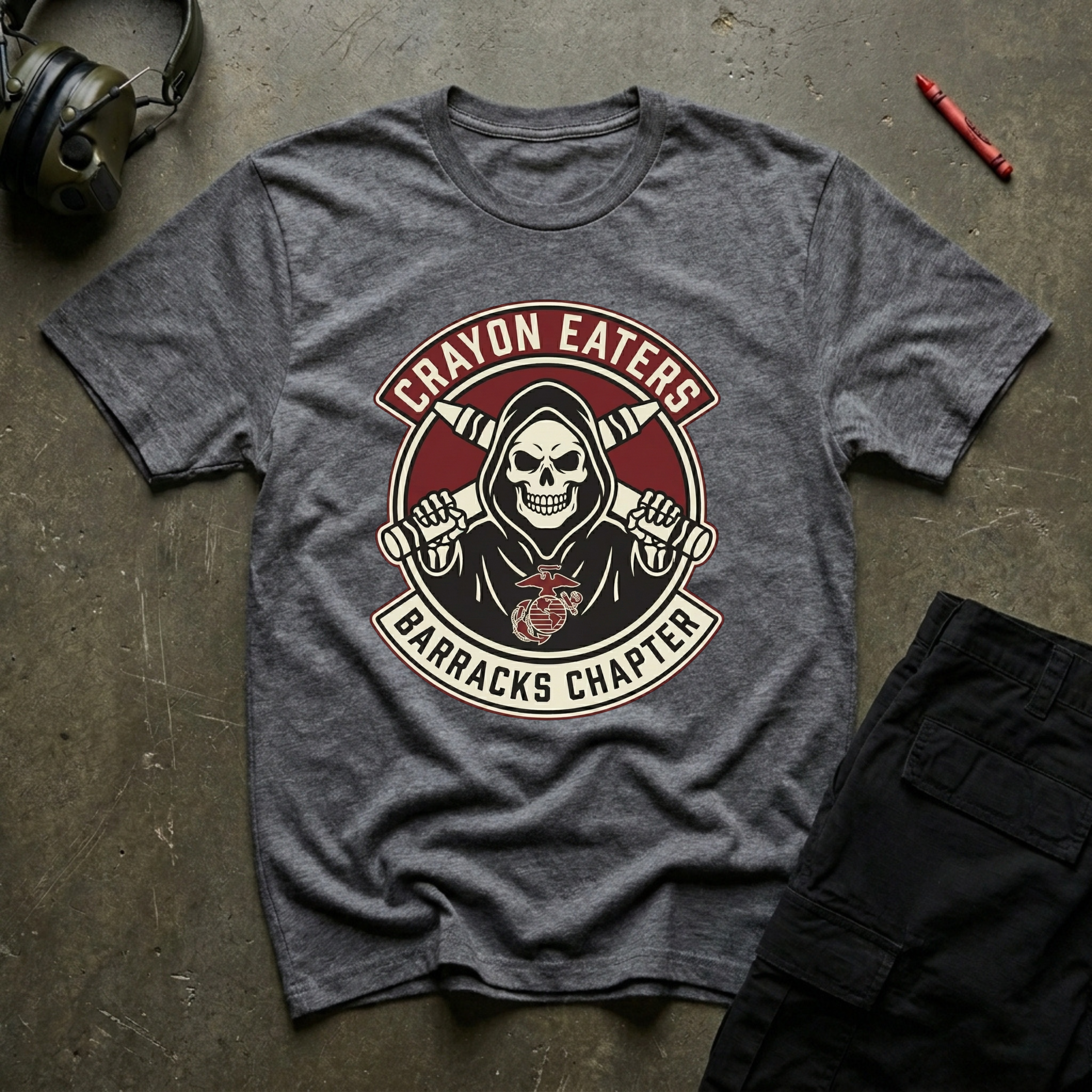 Barracks Chapter Club Insignia - Premium T-Shirt
