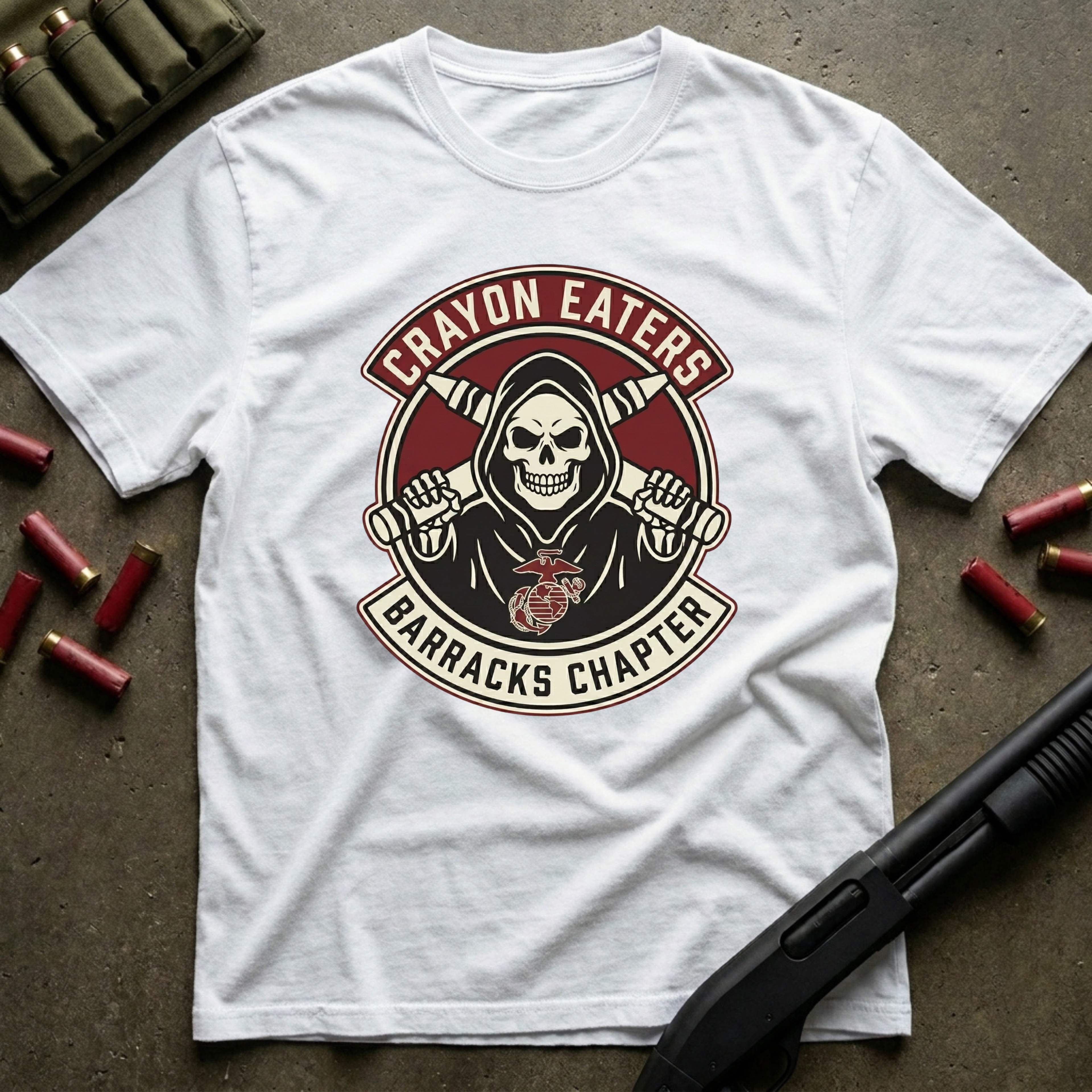 Barracks Chapter Club Insignia - Premium T-Shirt