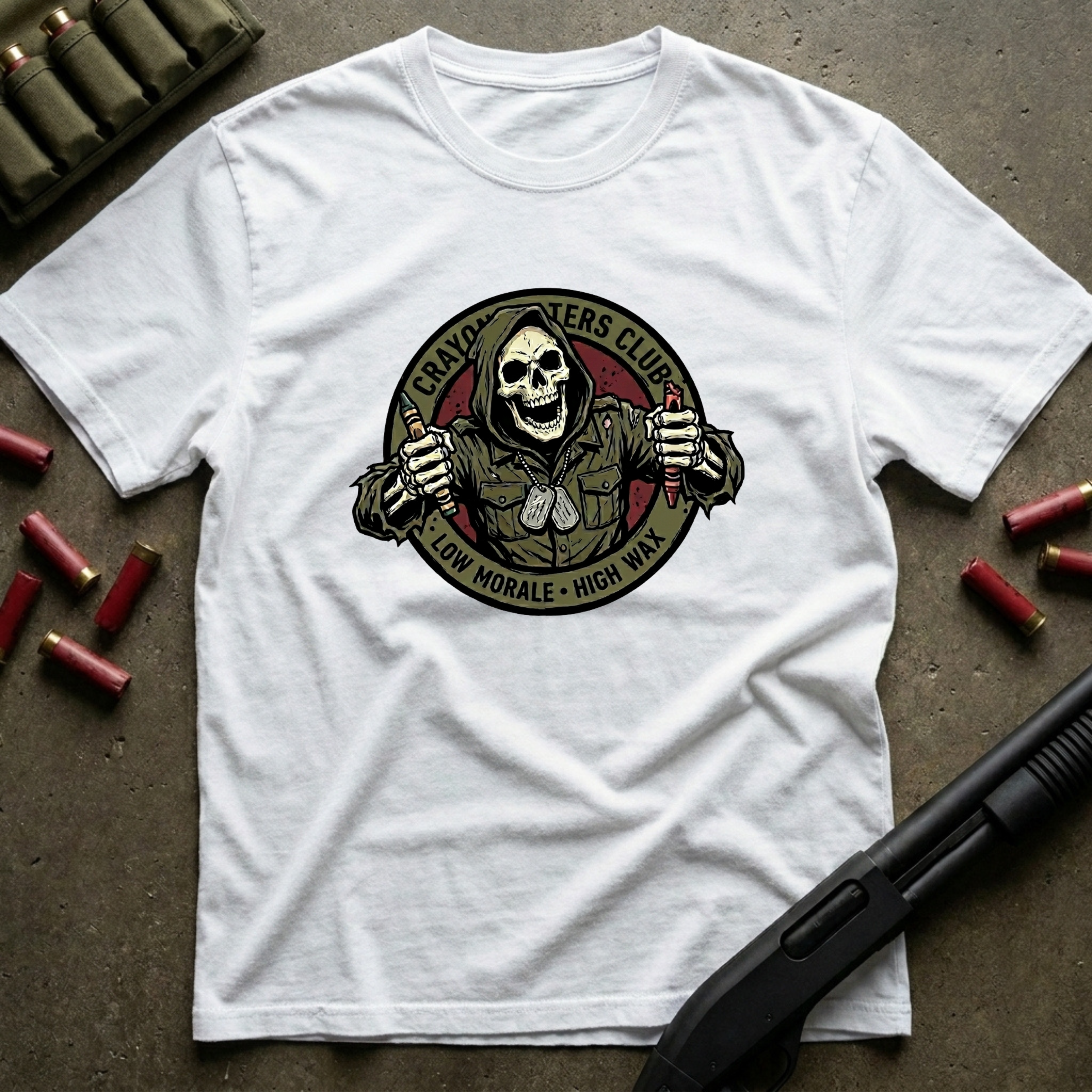 Double Crayoning - Premium T-Shirt