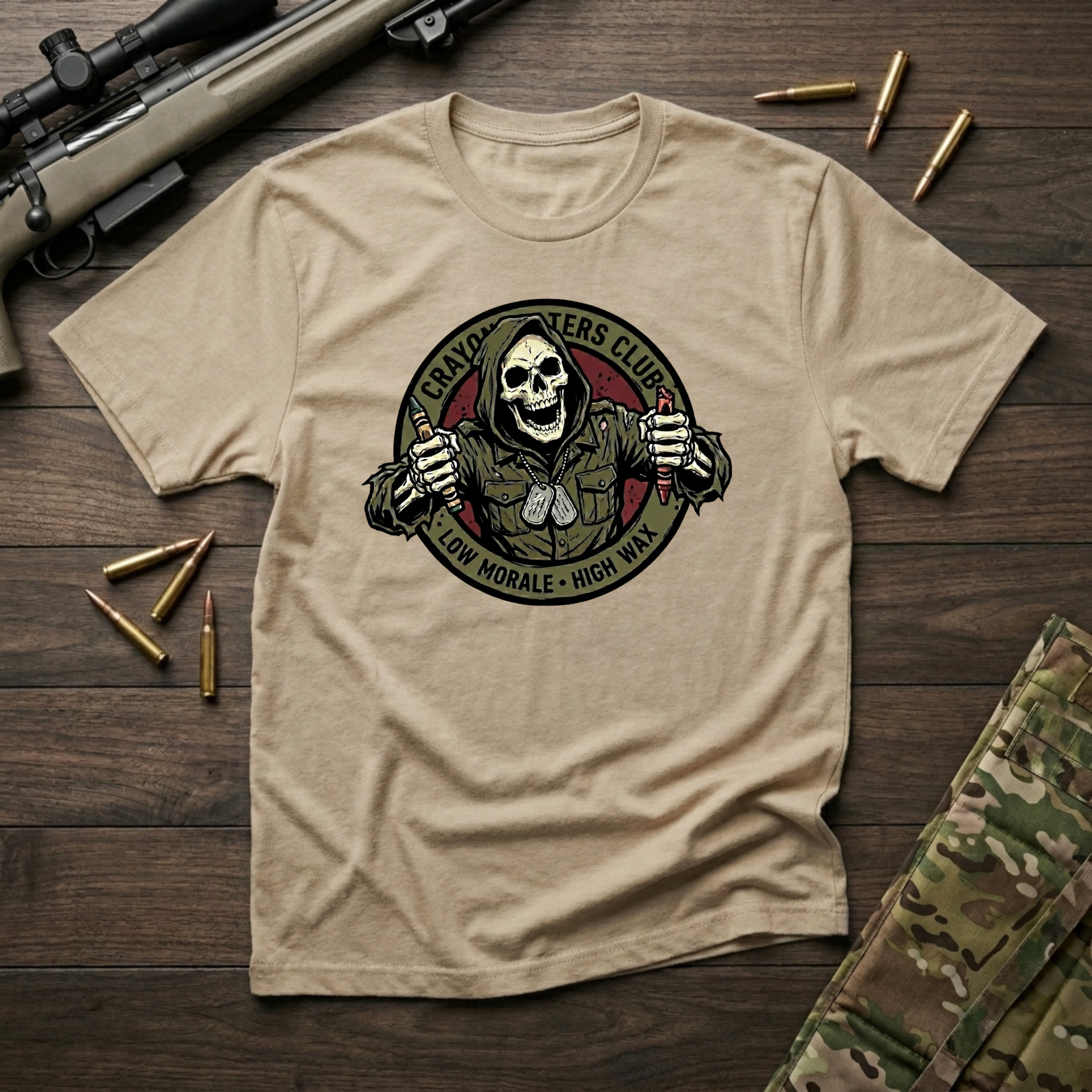Double Crayoning - Premium T-Shirt