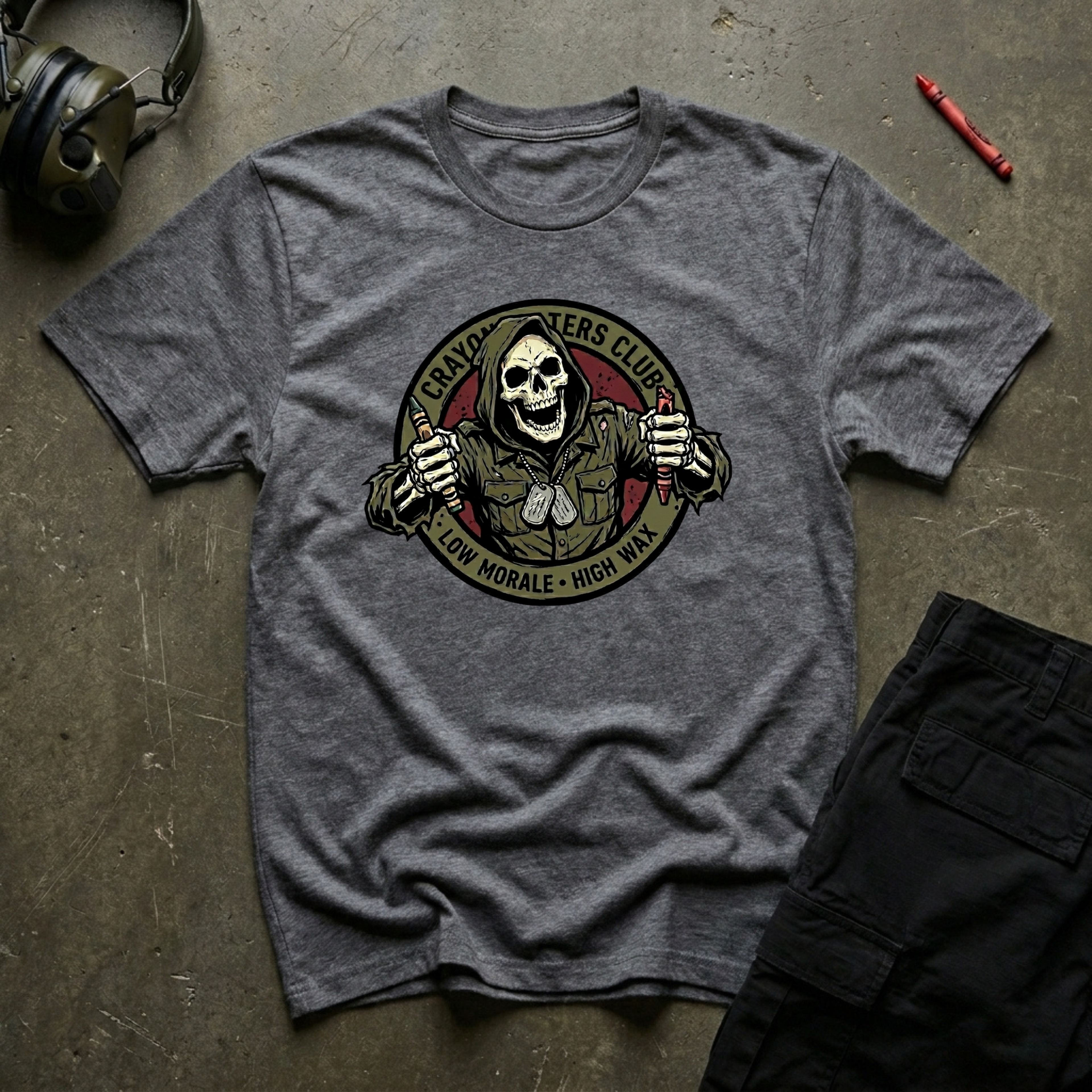Double Crayoning - Premium T-Shirt