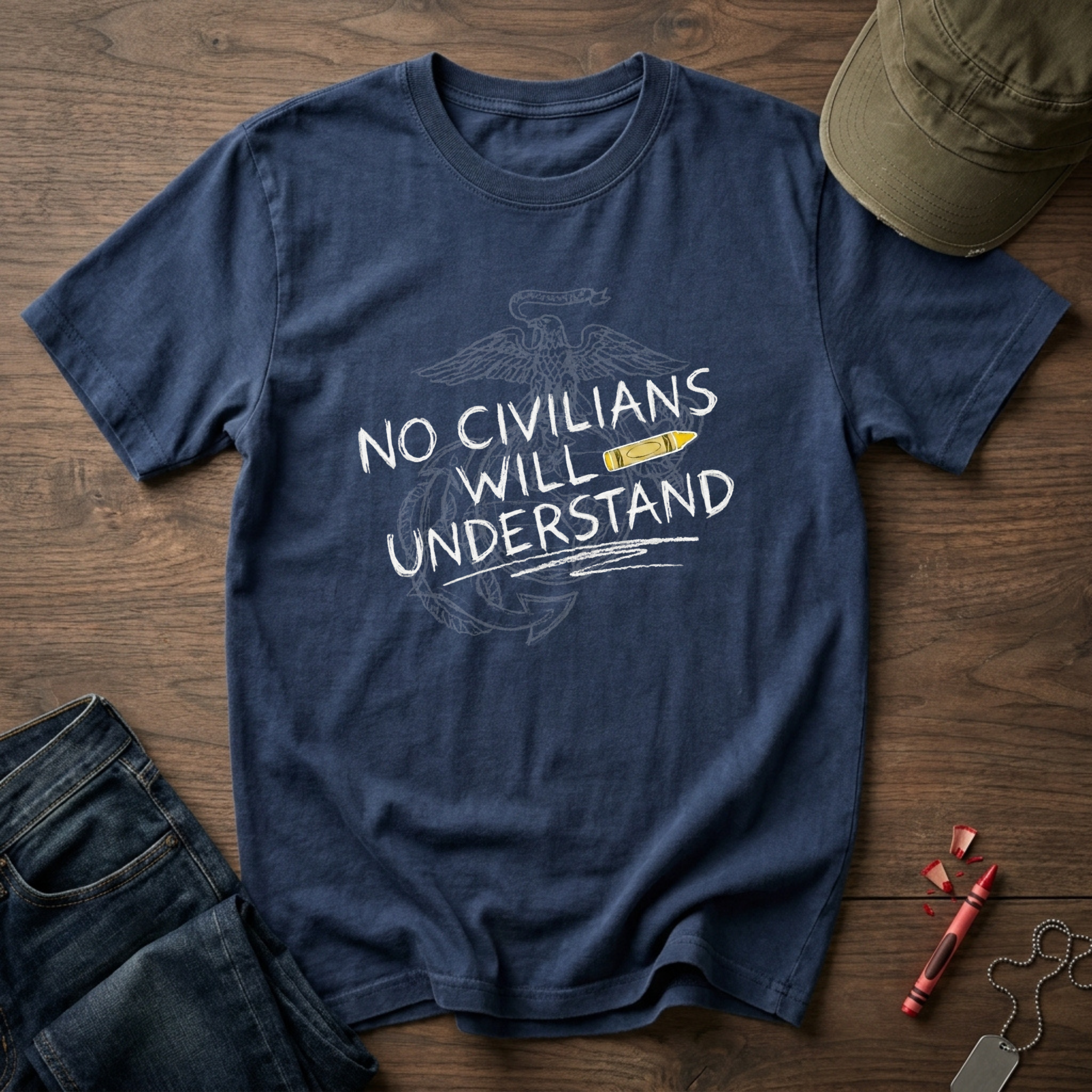 Civies Won't Get It - Premium T-Shirt