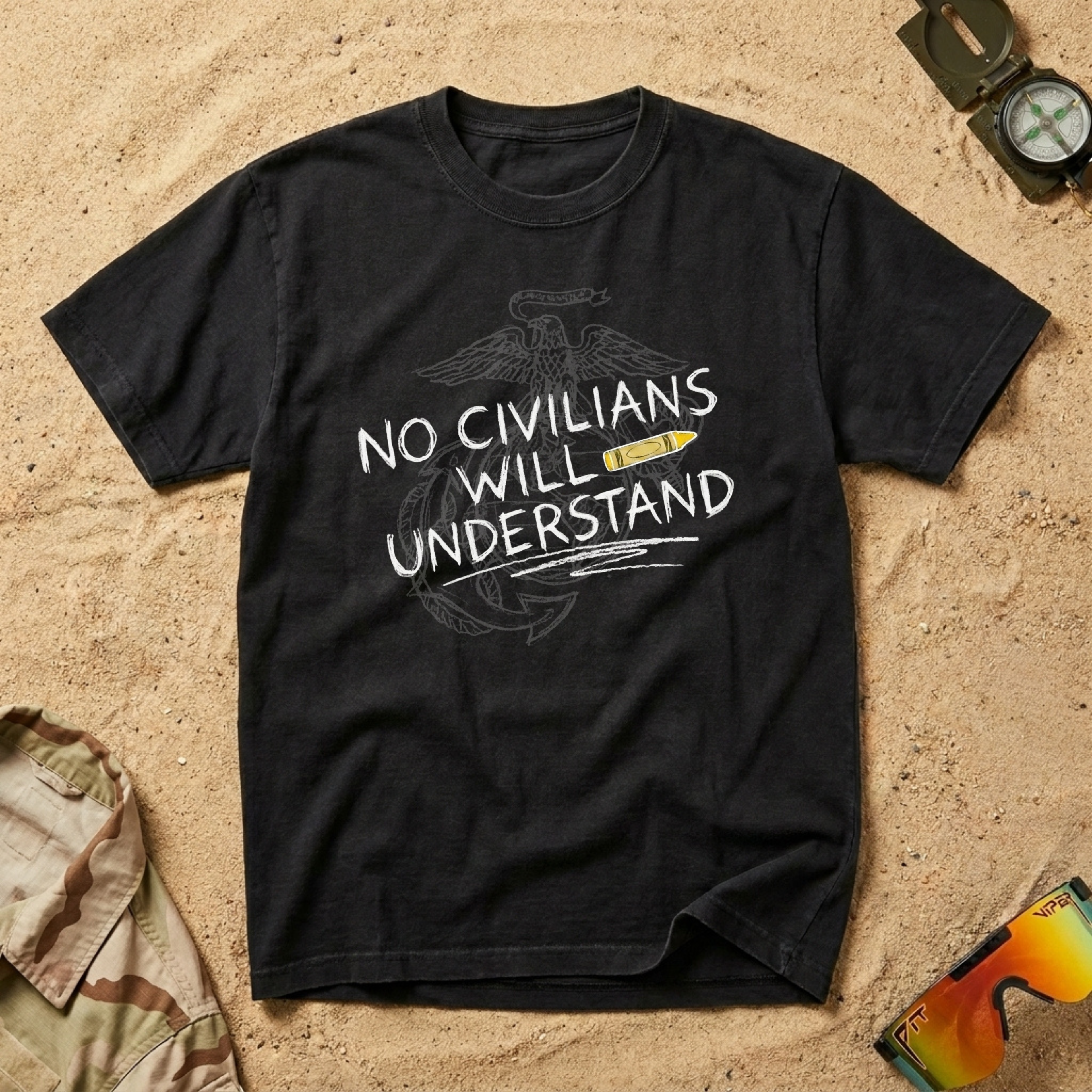 Civies Won't Get It - Premium T-Shirt