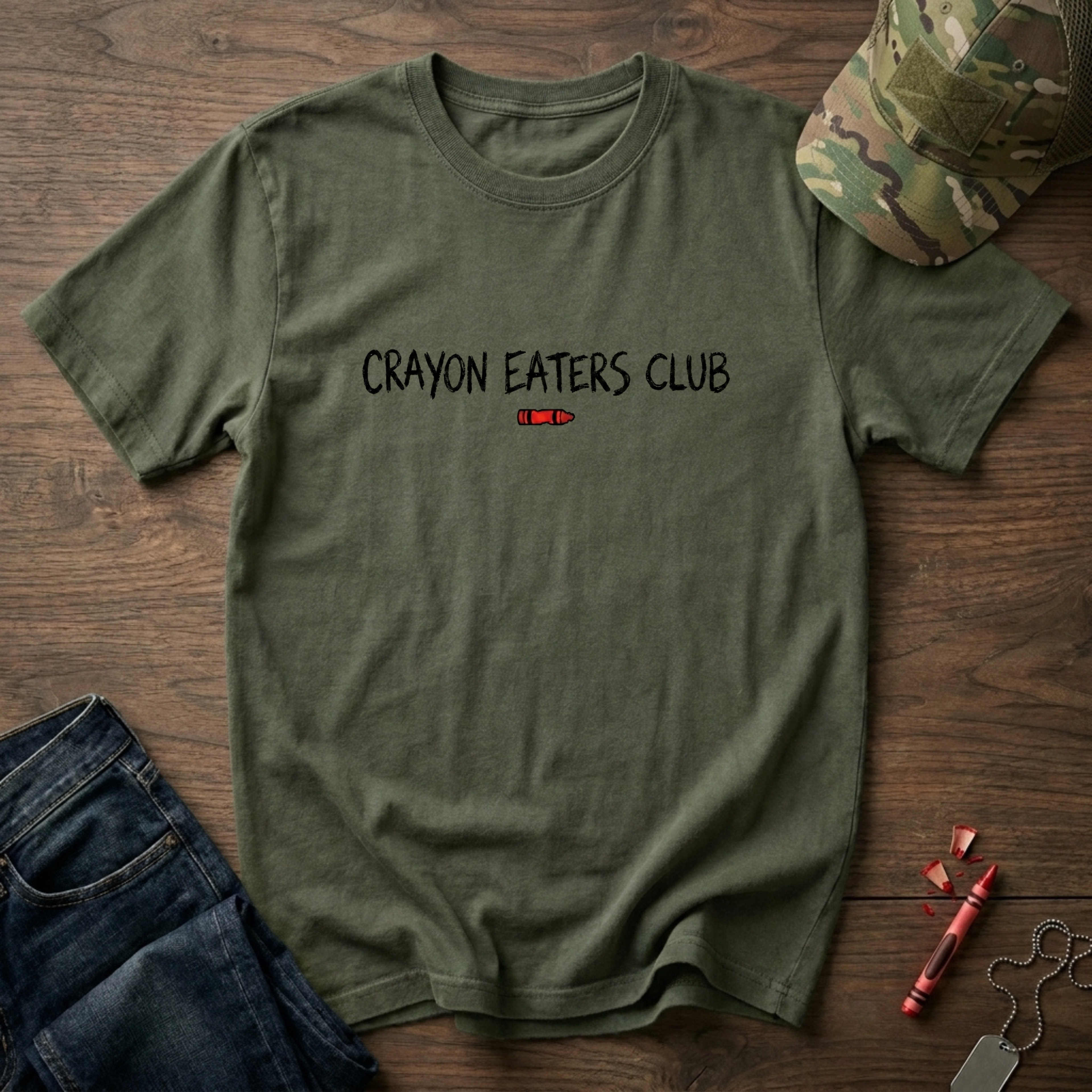 Bite Sized Crayons - Premium T-Shirt