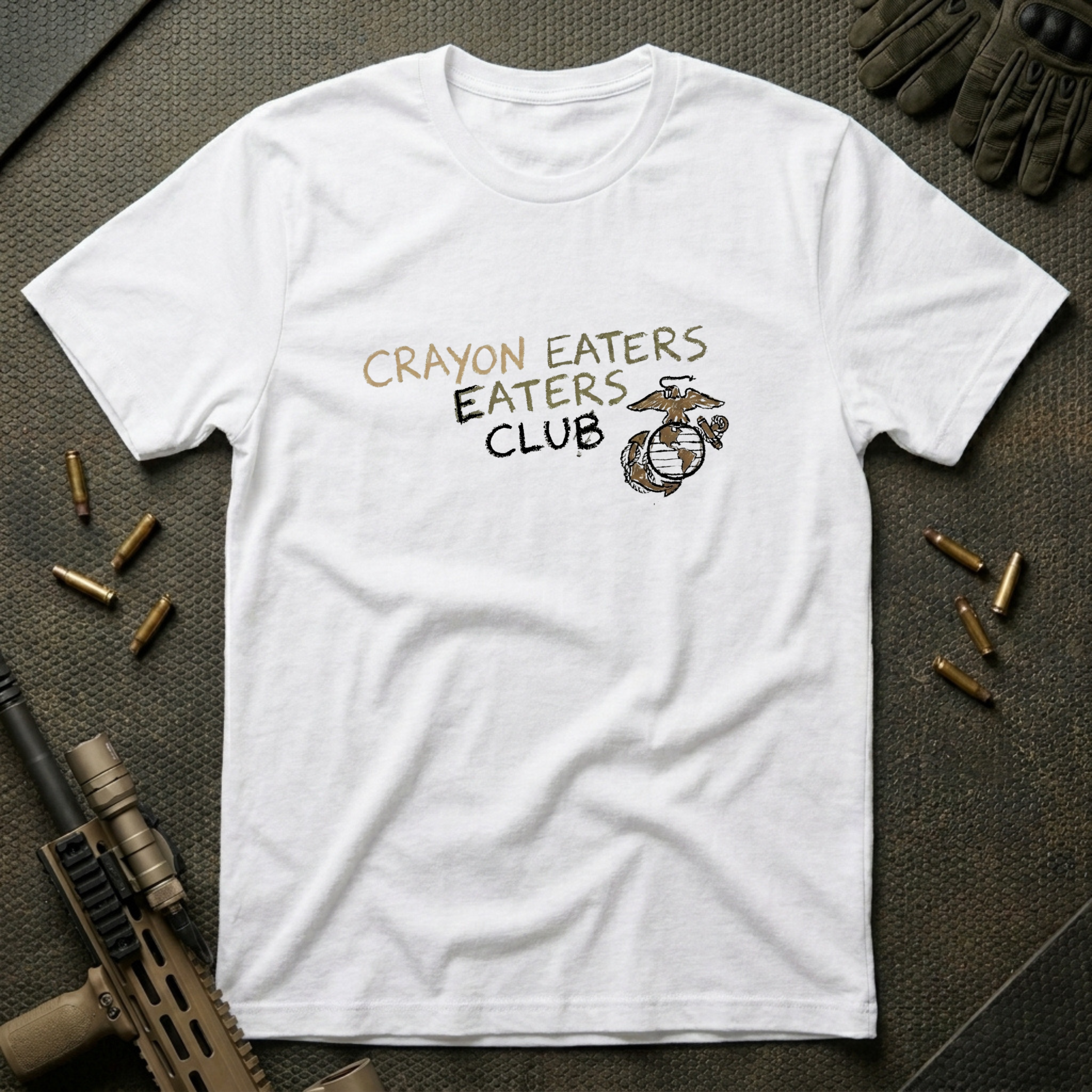 Crayon Eaters Club Smudge - Premium T-Shirt