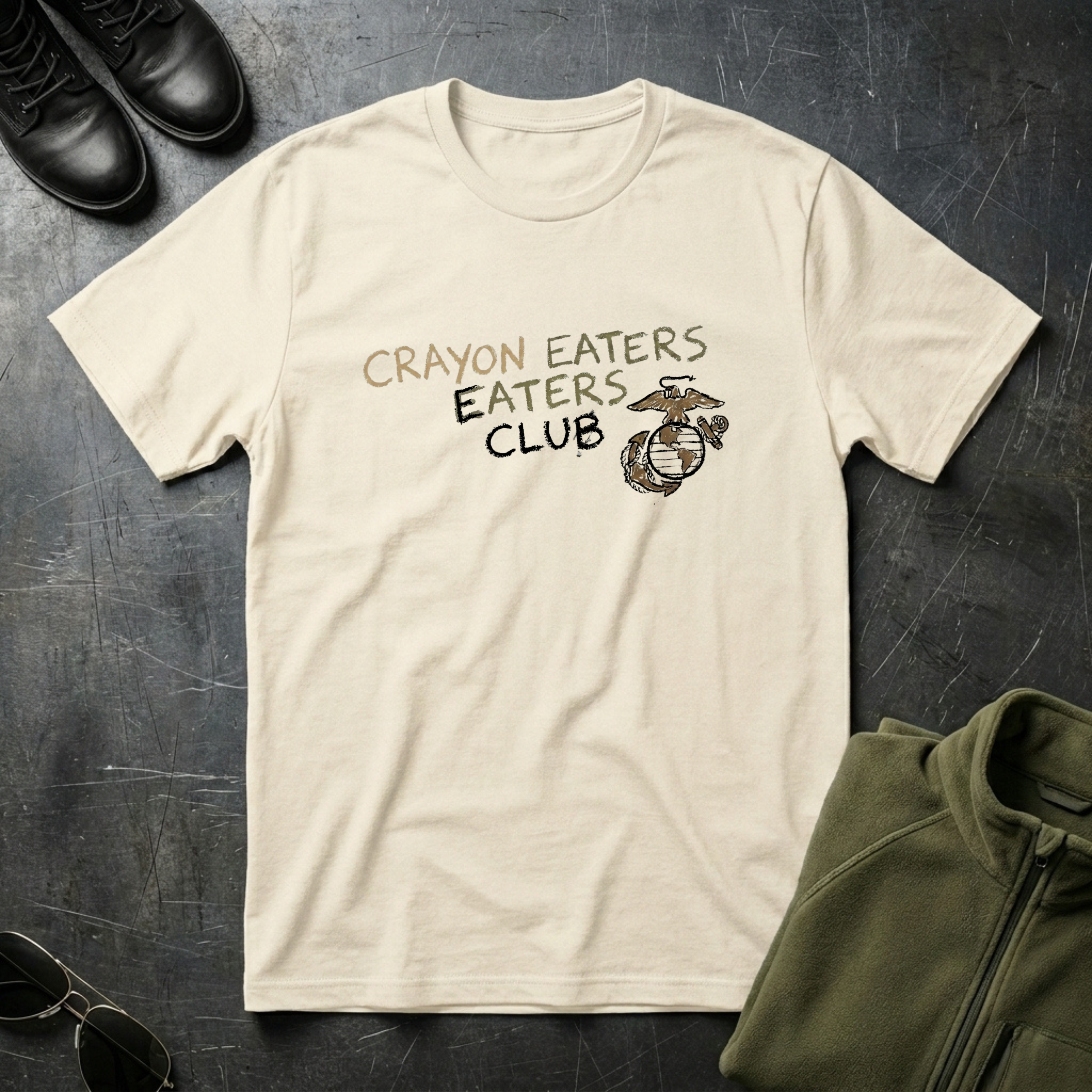 Crayon Eaters Club Smudge - Premium T-Shirt