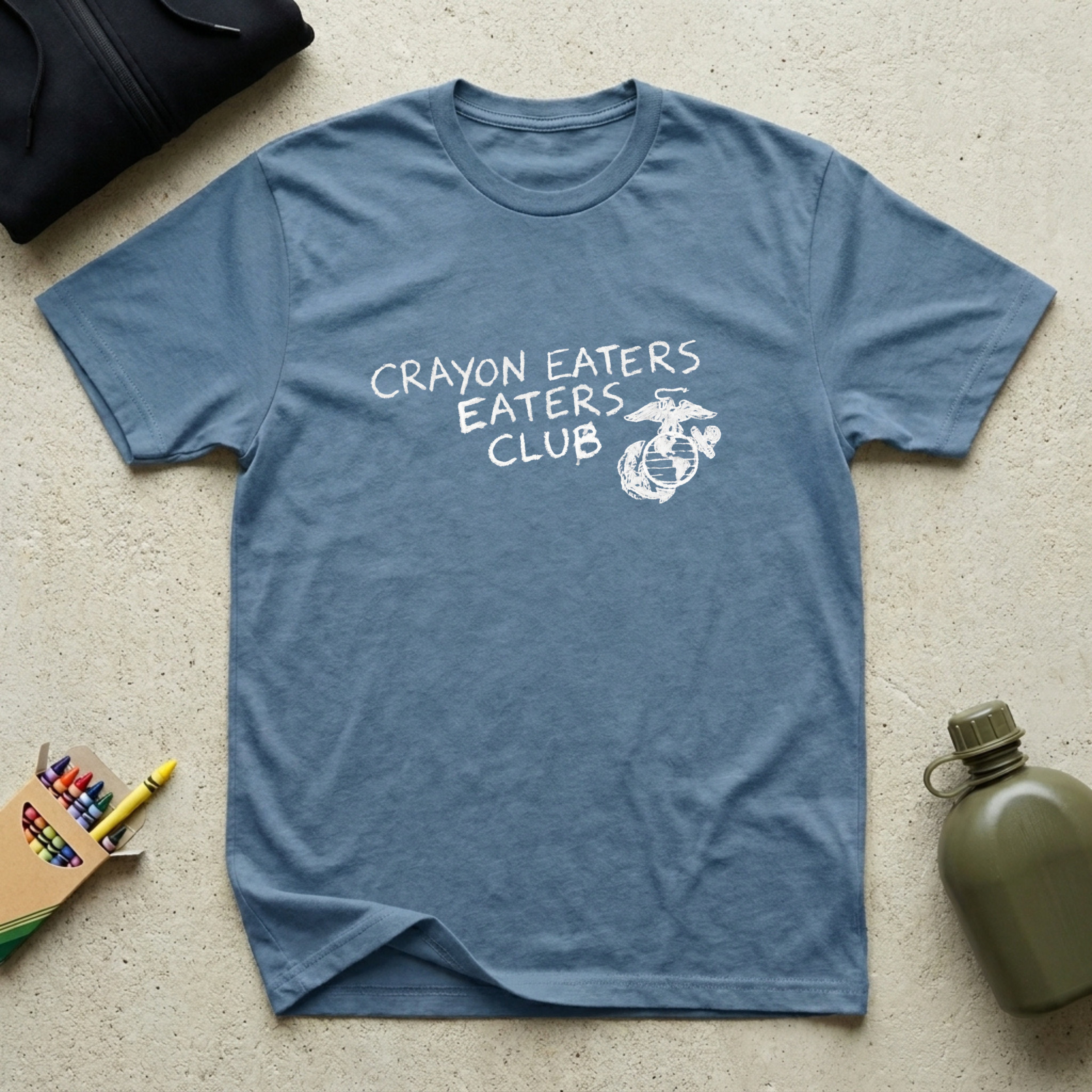 Crayon Eaters Club Smudge - Premium T-Shirt