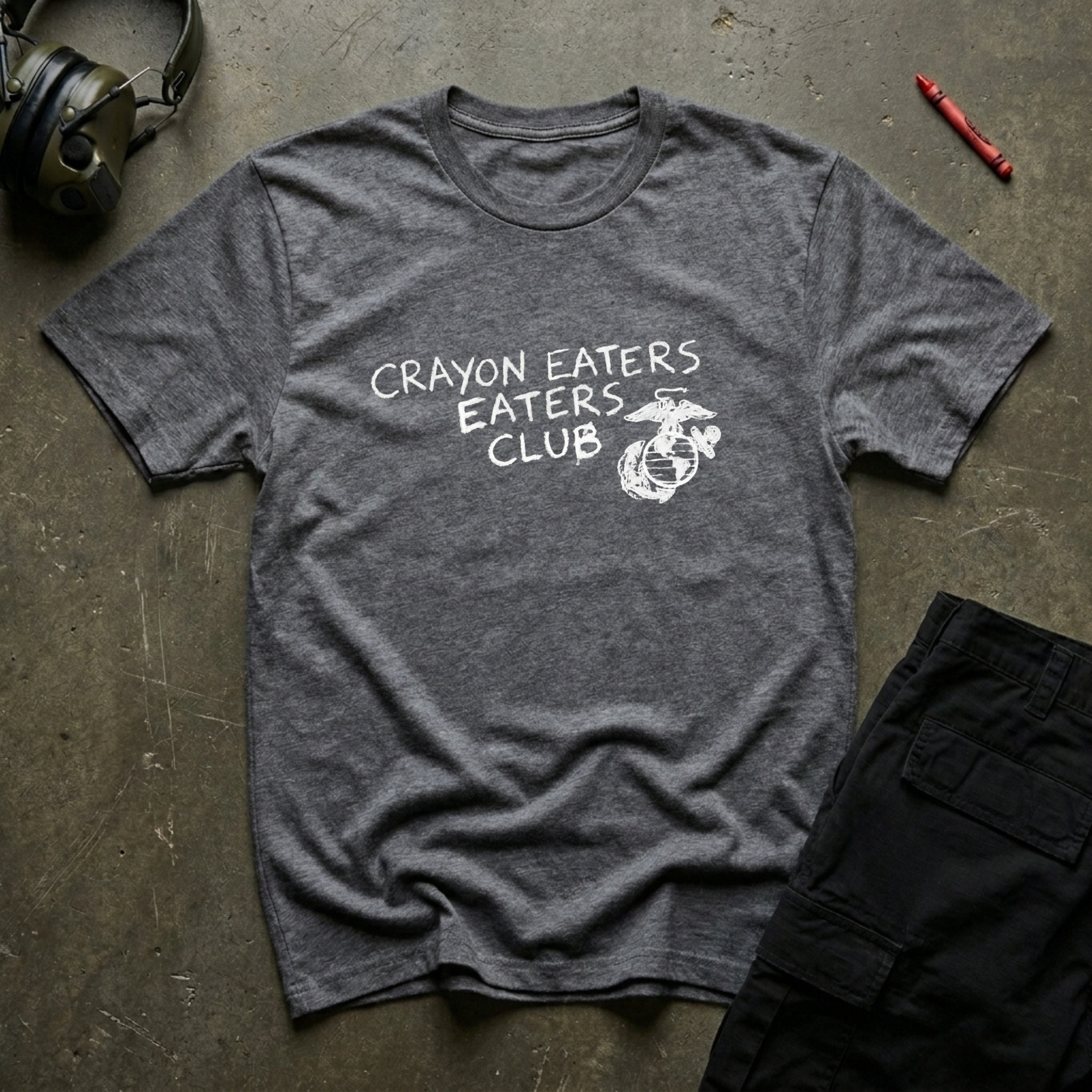 Crayon Eaters Club Smudge - Premium T-Shirt