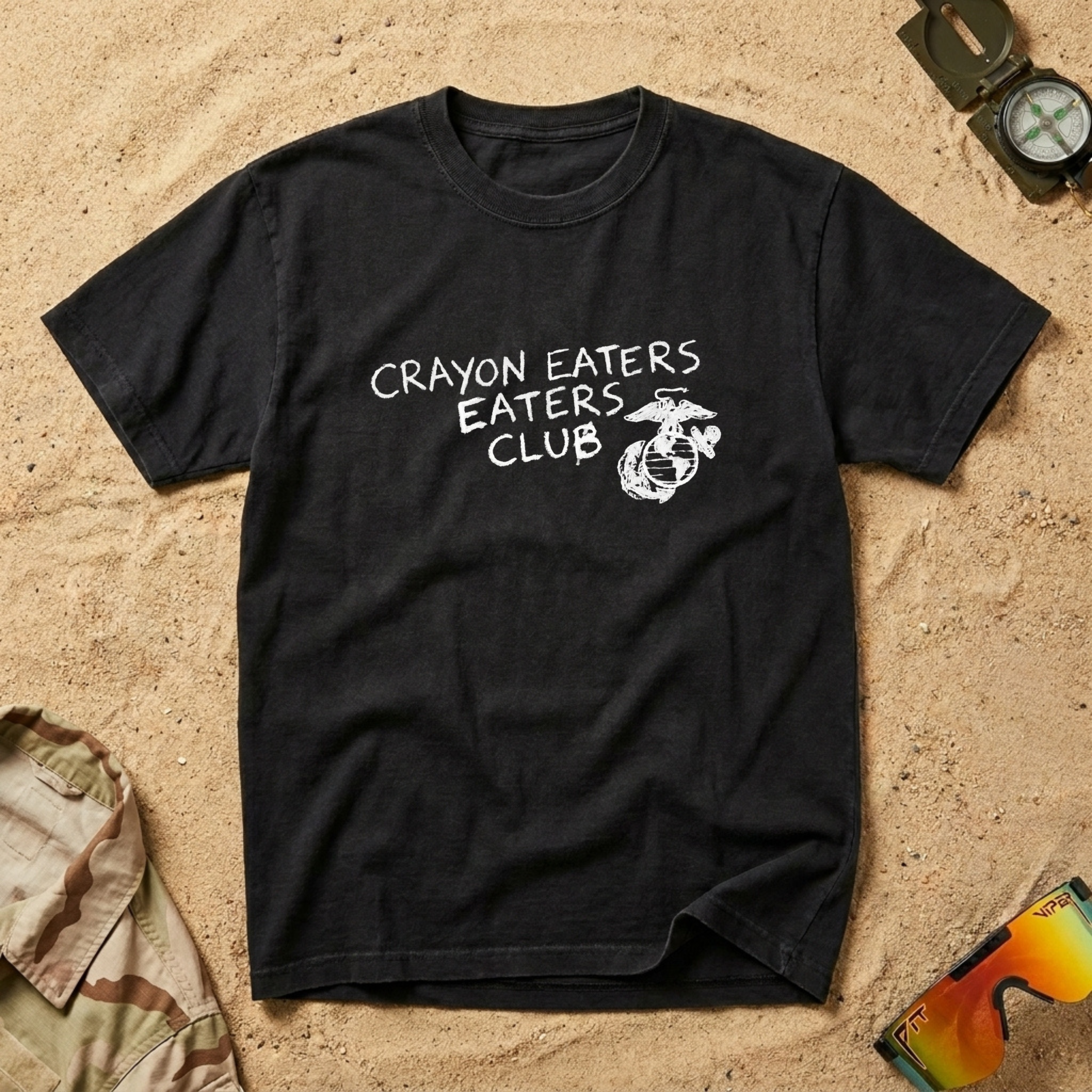 Crayon Eaters Club Smudge - Premium T-Shirt