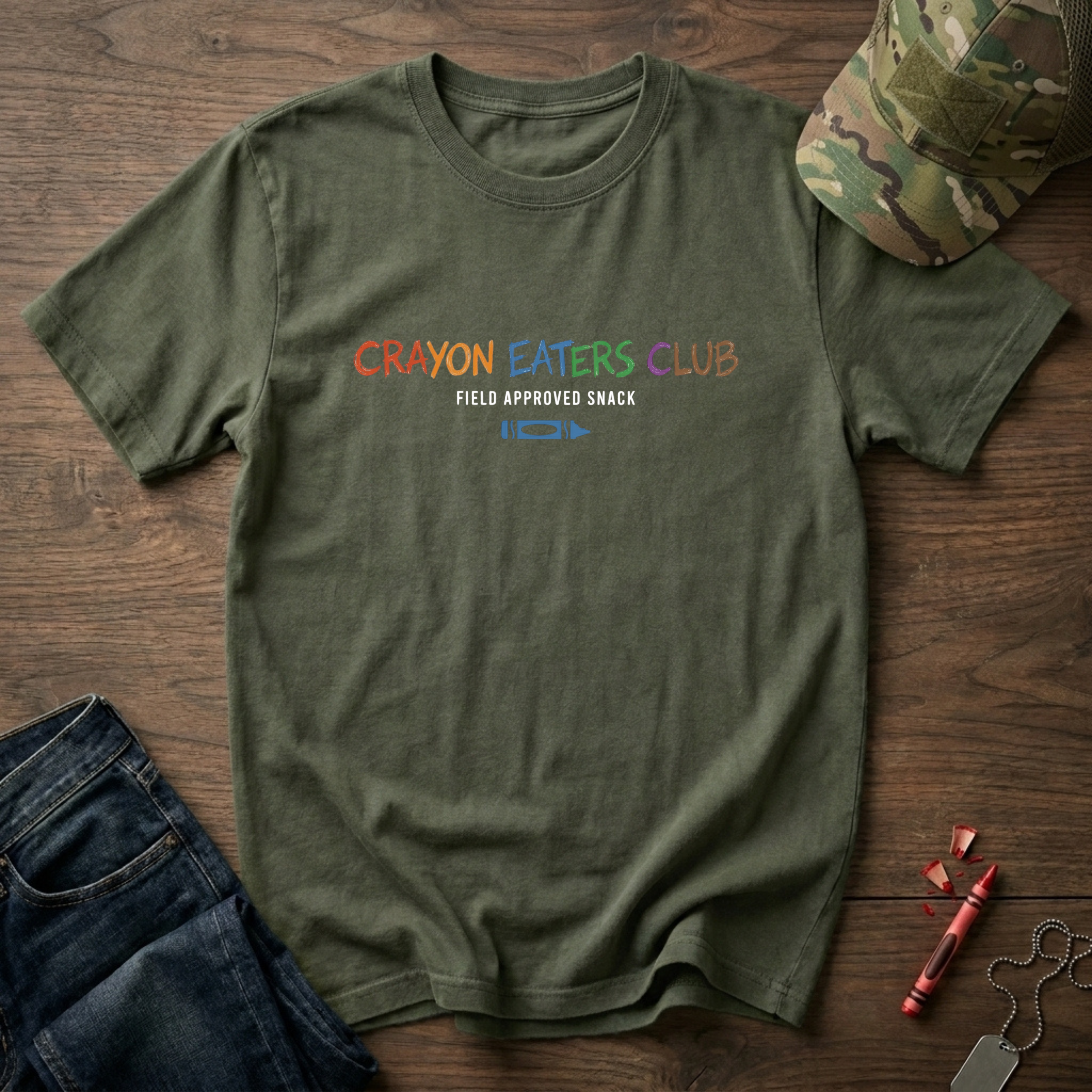 Field Approved Crayon Eaters - Premium T-Shirt