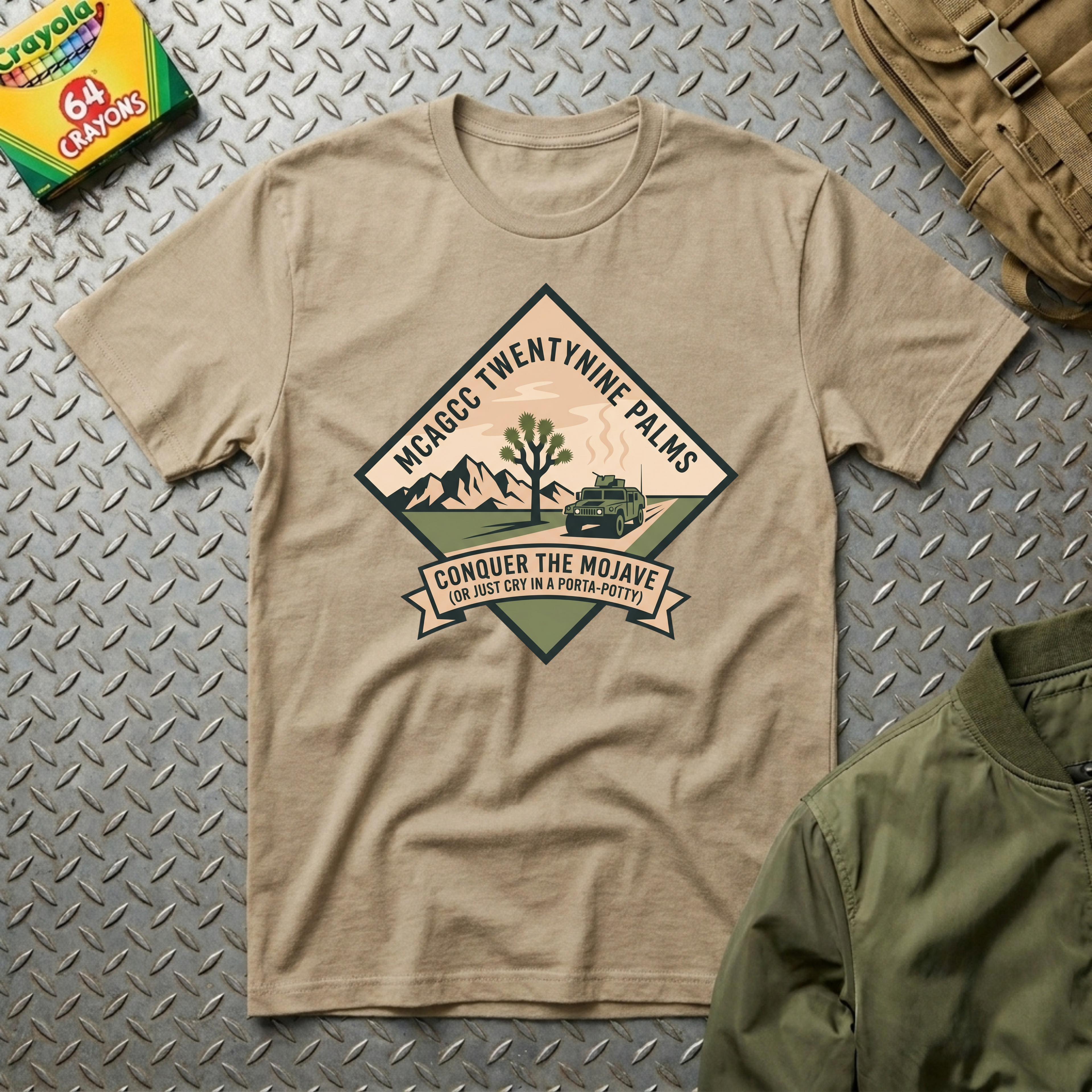 Conquer the Mojave - Premium T-Shirt