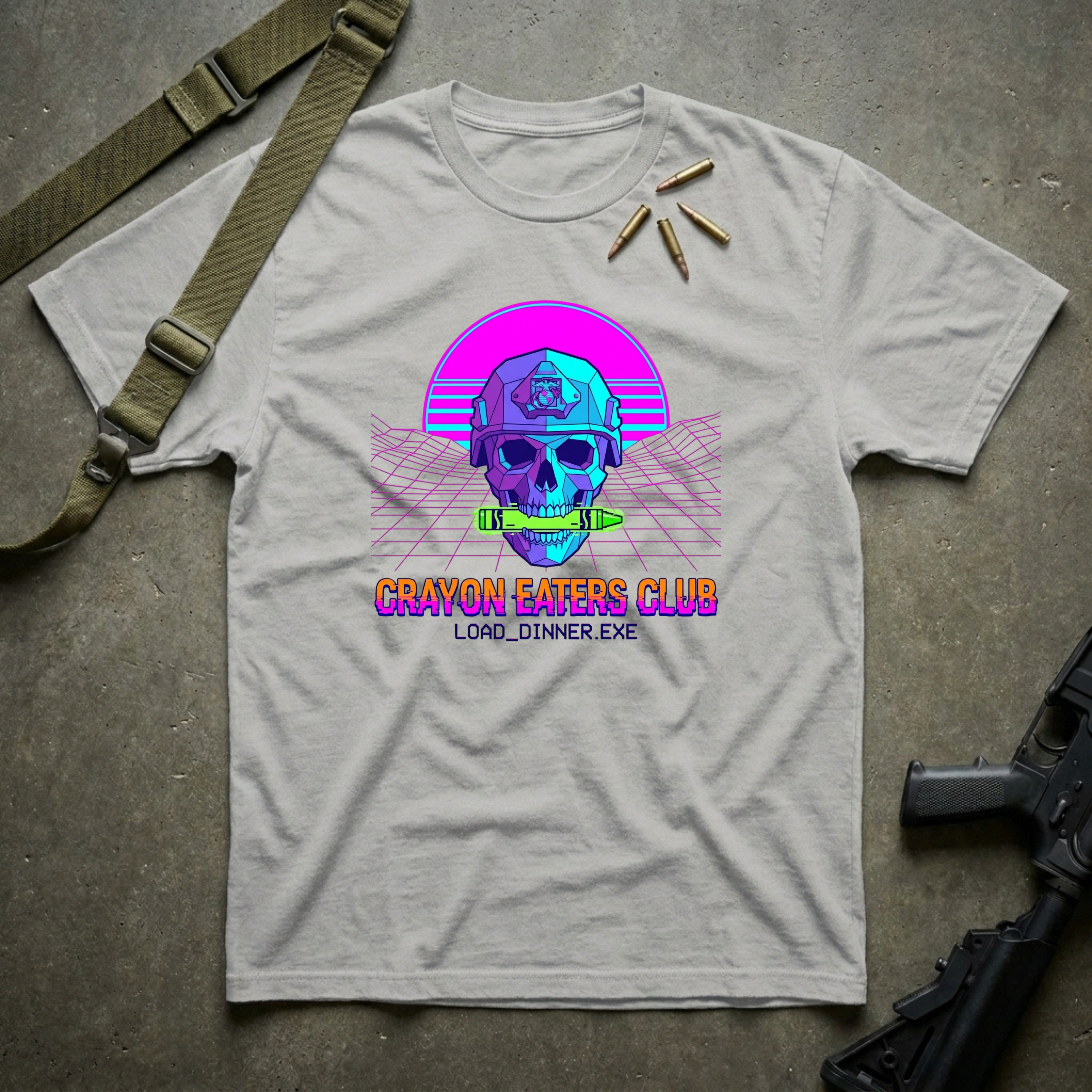 Load Crayons Exe - Premium T-Shirt