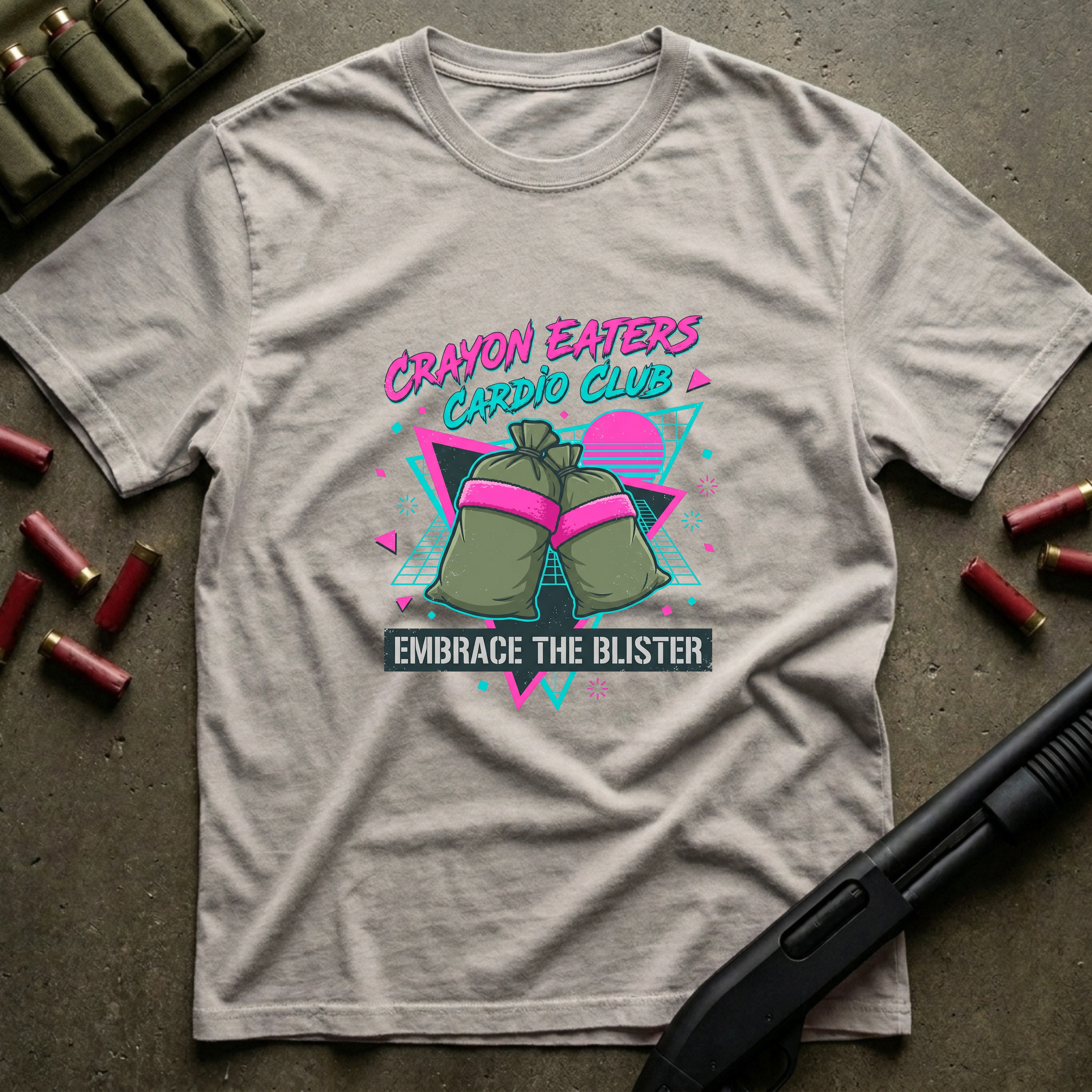 Crayon Eaters Cardio Club - Premium T-Shirt