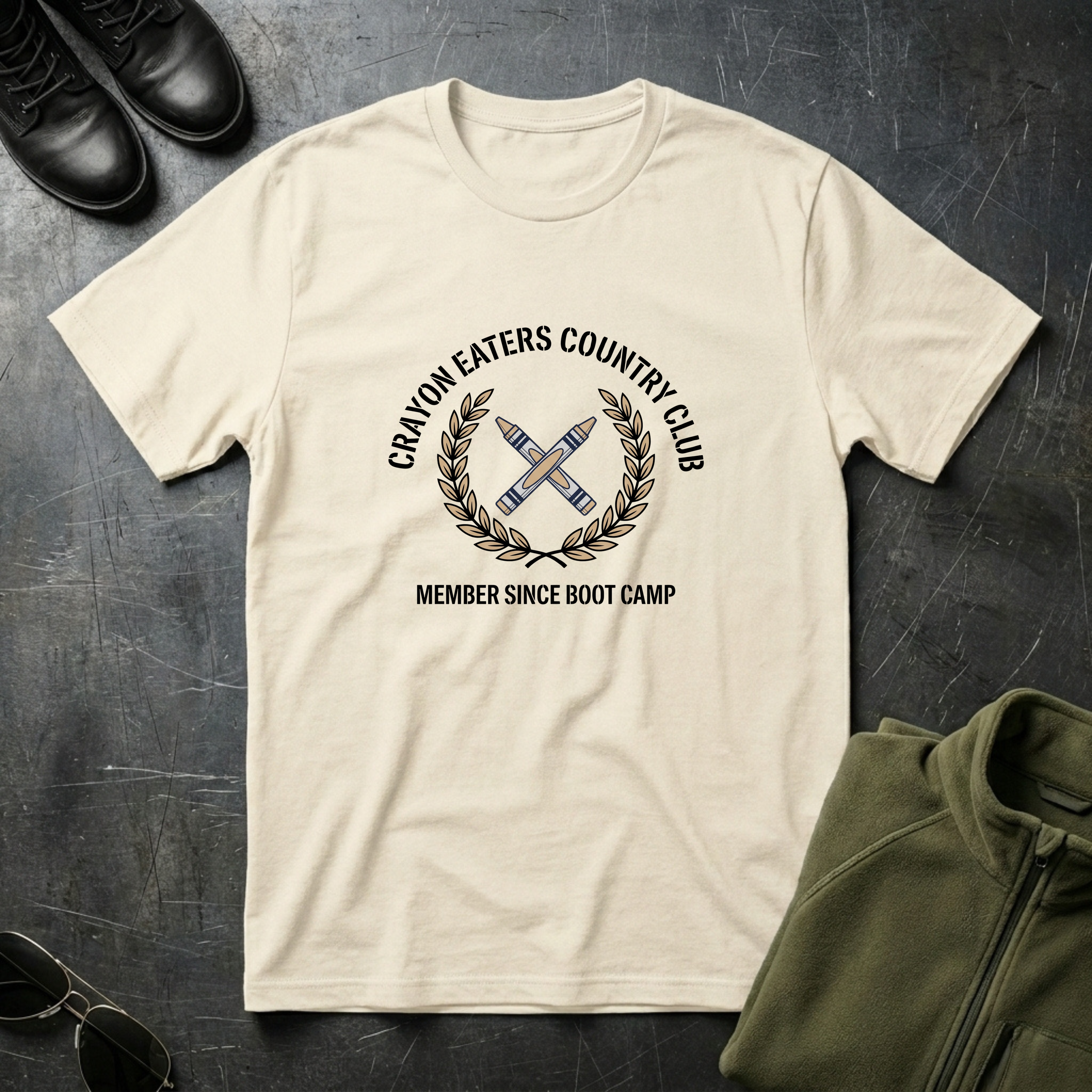 Crayon Eaters Country Club Member - Premium T-Shirt
