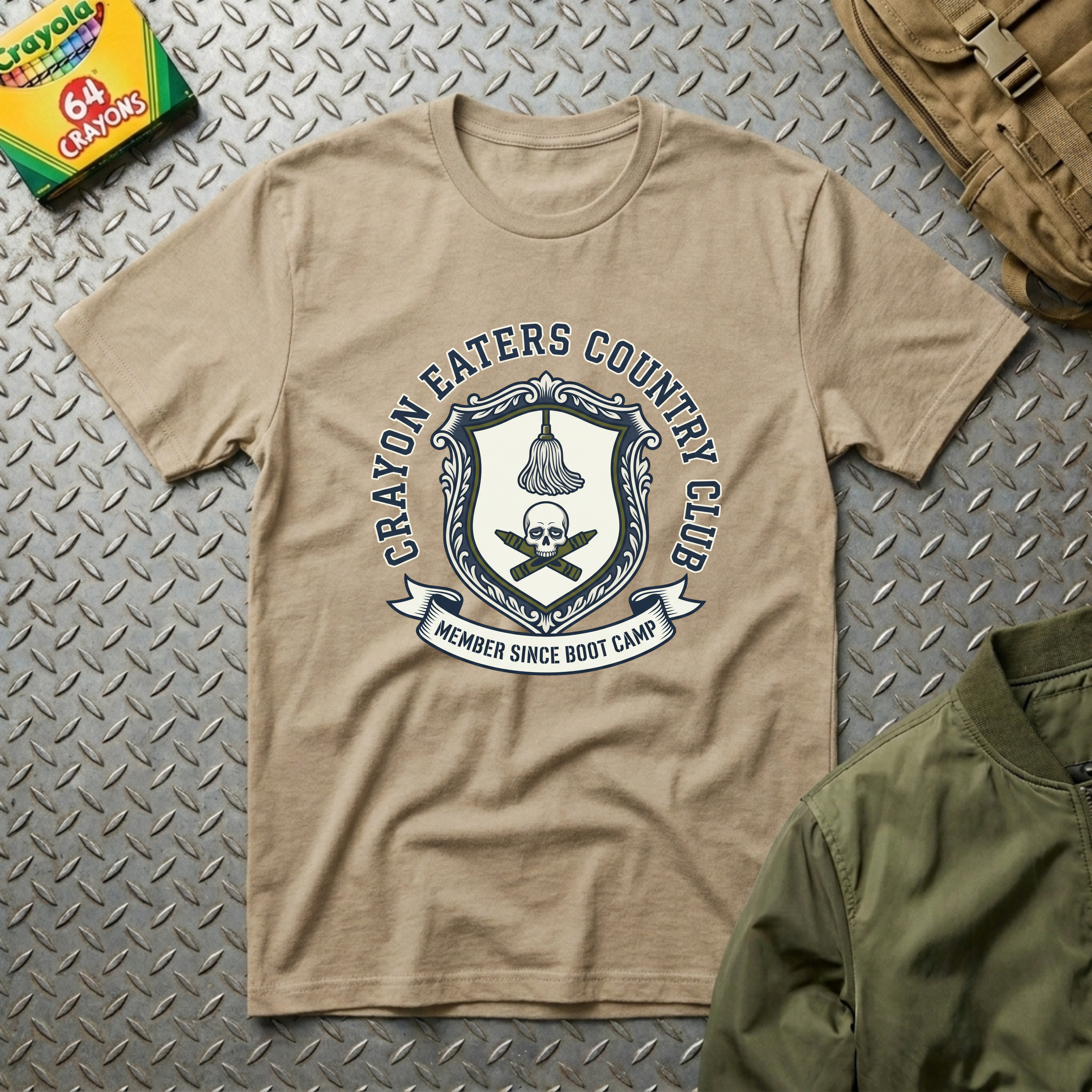 Crayon Country Club Insignia - Premium T-Shirt