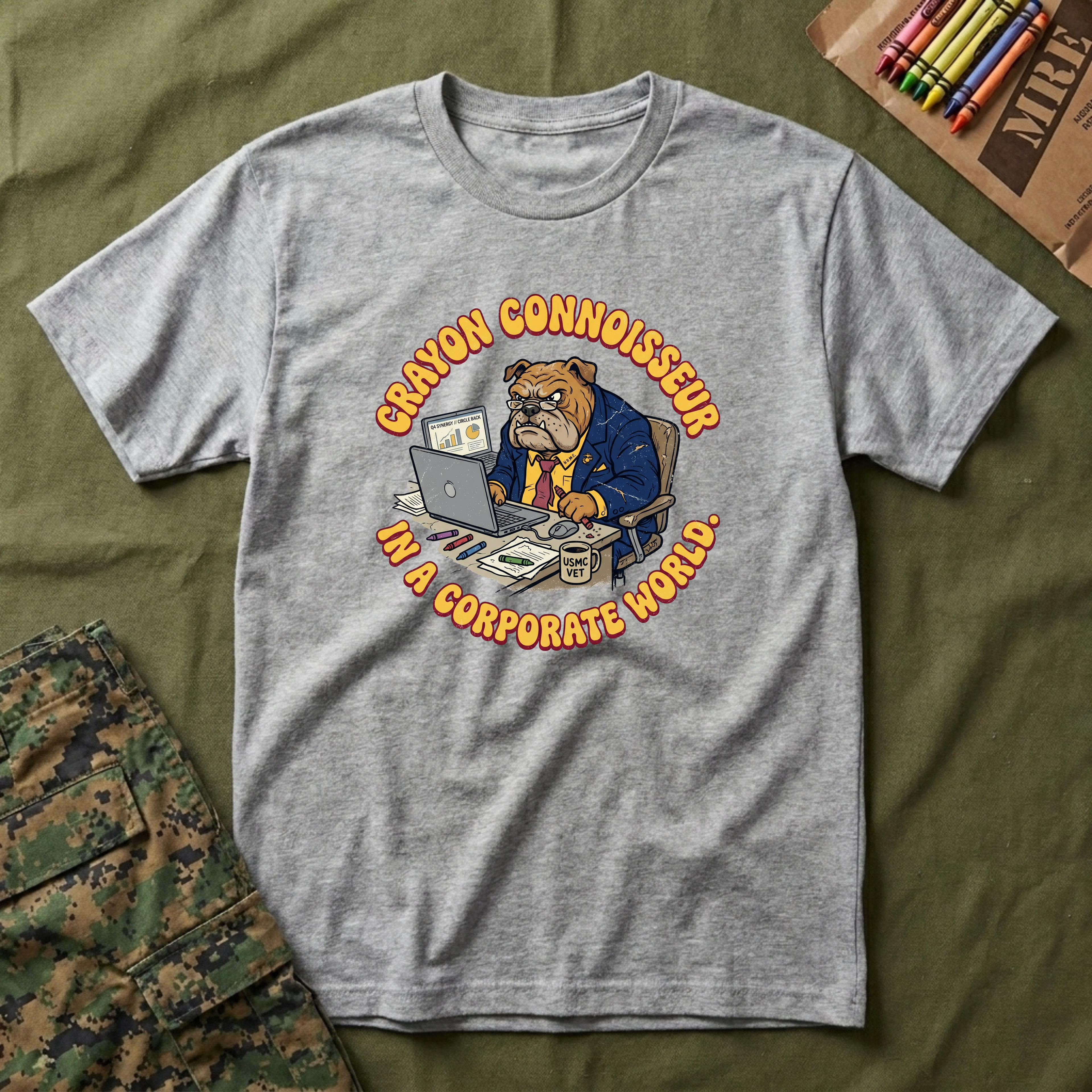 Corporate Crayons - Premium T-Shirt