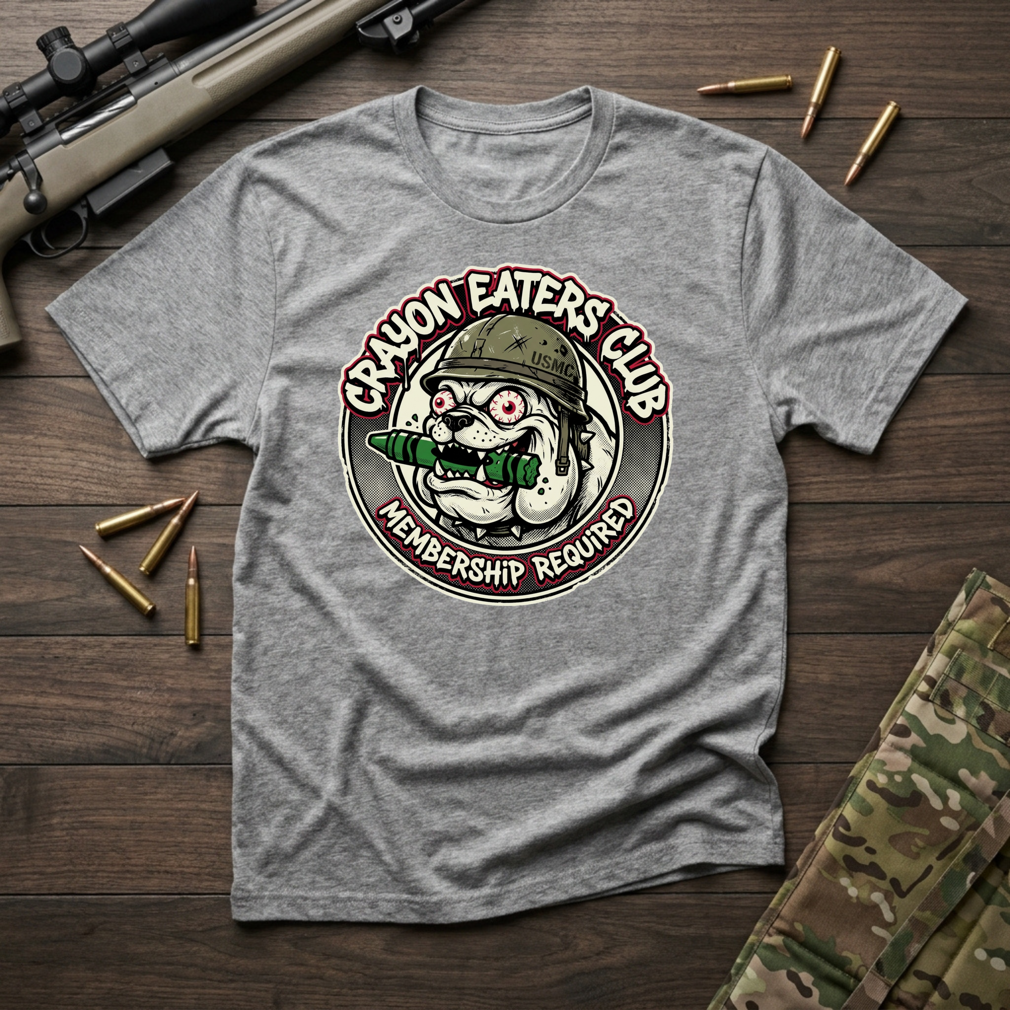Crayon Eaters Club Membership Required - Premium T-Shirt