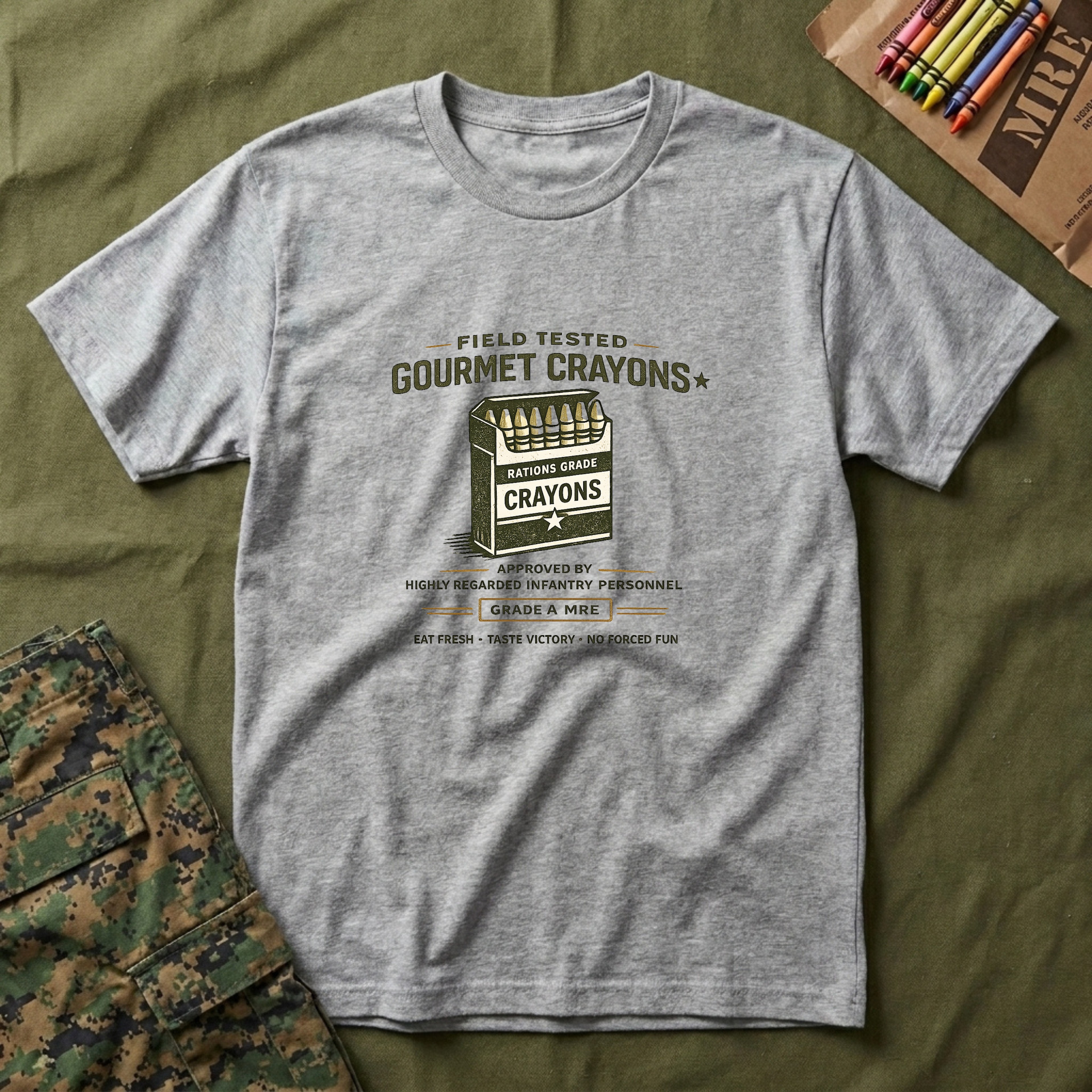 Grade A Crayons - Premium T-Shirt