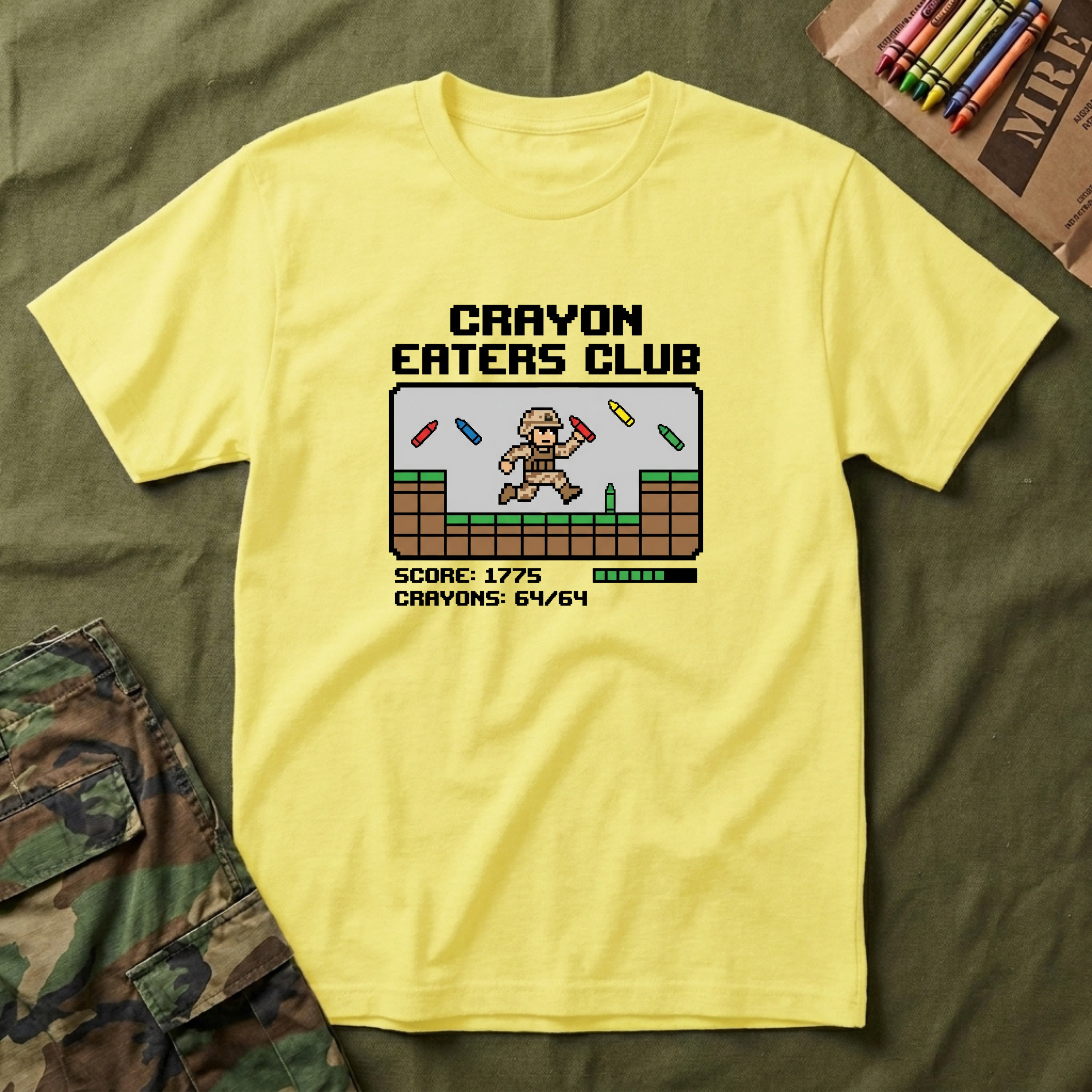Super Crayon Eaters World - Premium T-Shirt