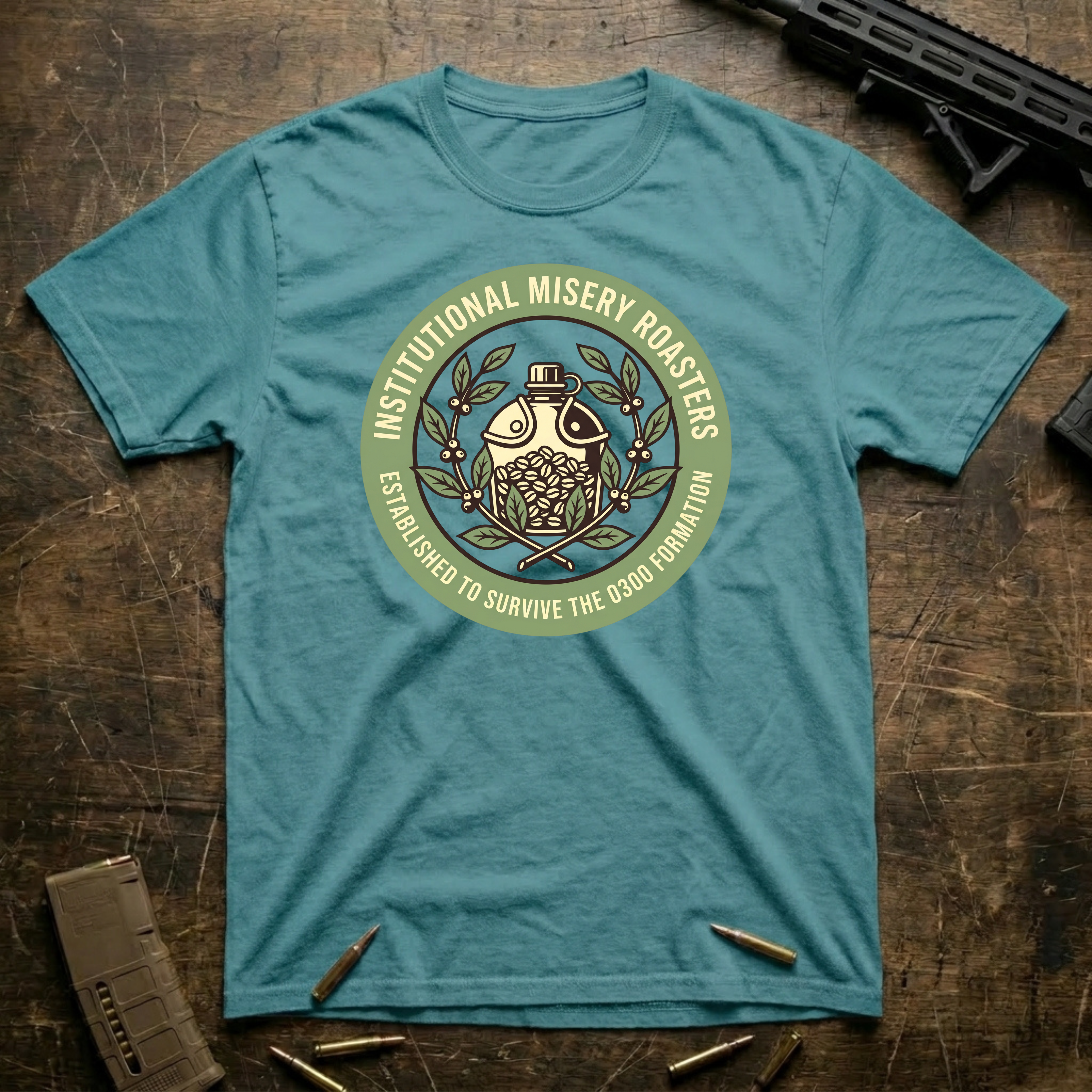 Institutional Misery Roasters - Premium T-Shirt
