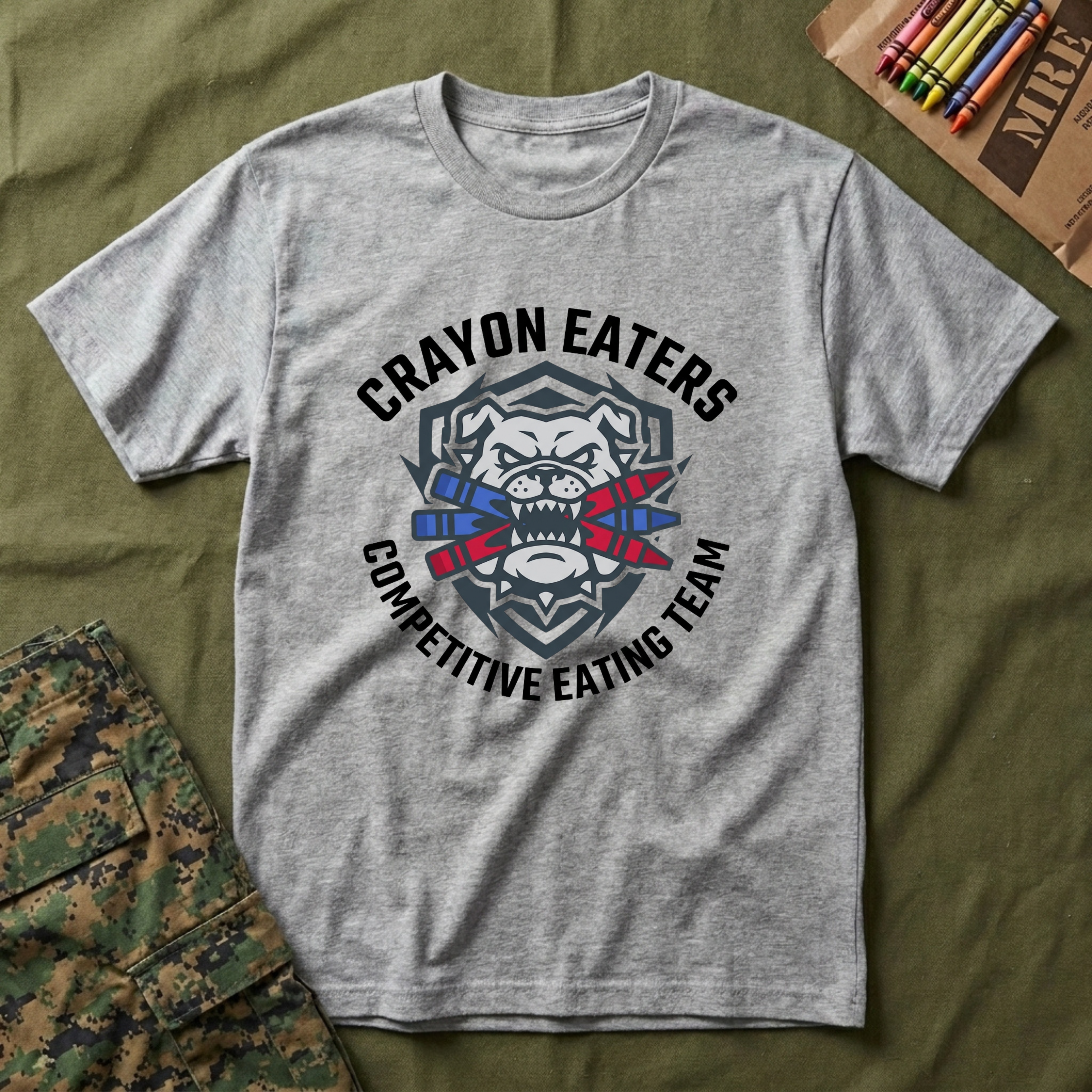 Crayon Eaters Competitive Team - Premium T-Shirt